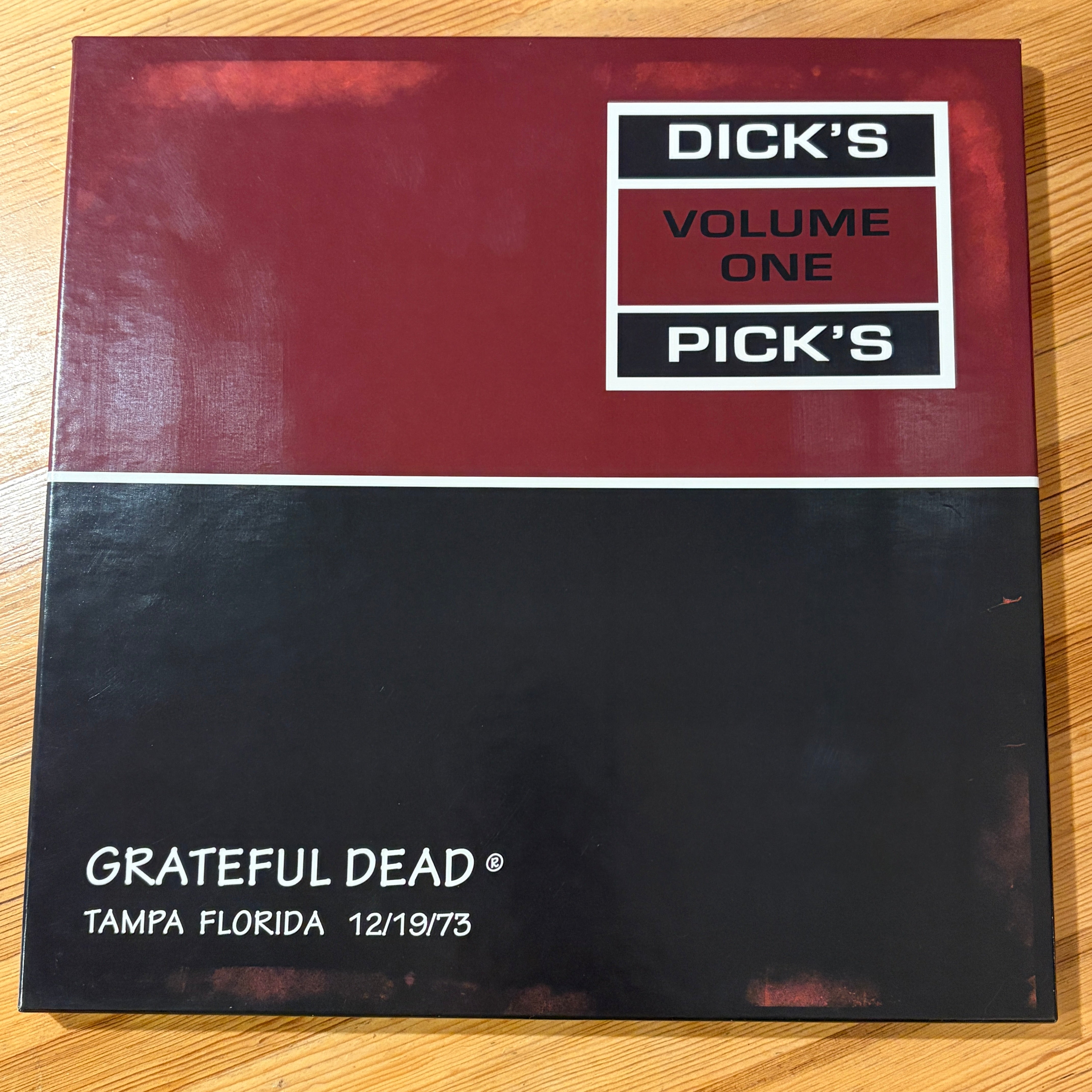 GRATEFUL DEAD, THE - DICK'S PICKS VOLUME ONE 12/19/1973 4LP