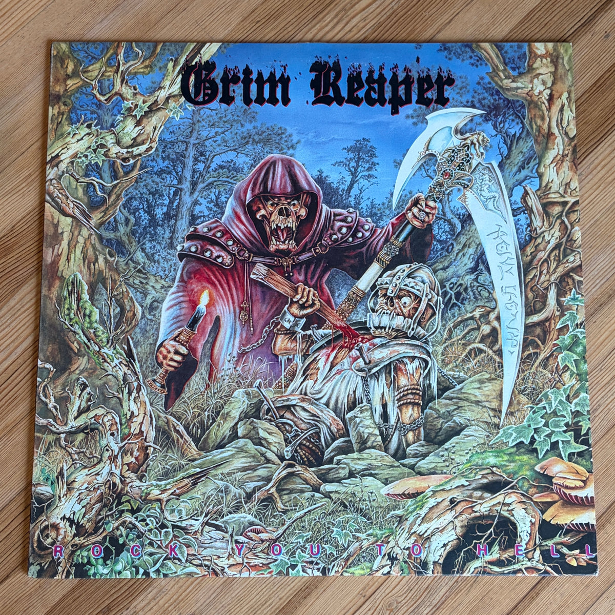 GRIM REAPER - ROCK YOU TO HELL