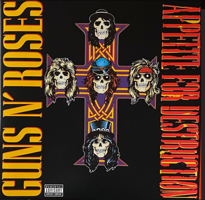 NEW VINYL APPETITE FOR DESTRUCTION VANCOUVER ISLAND CANADA SHIPPING SMALL BUSINESS BRICK AND MORTAR 