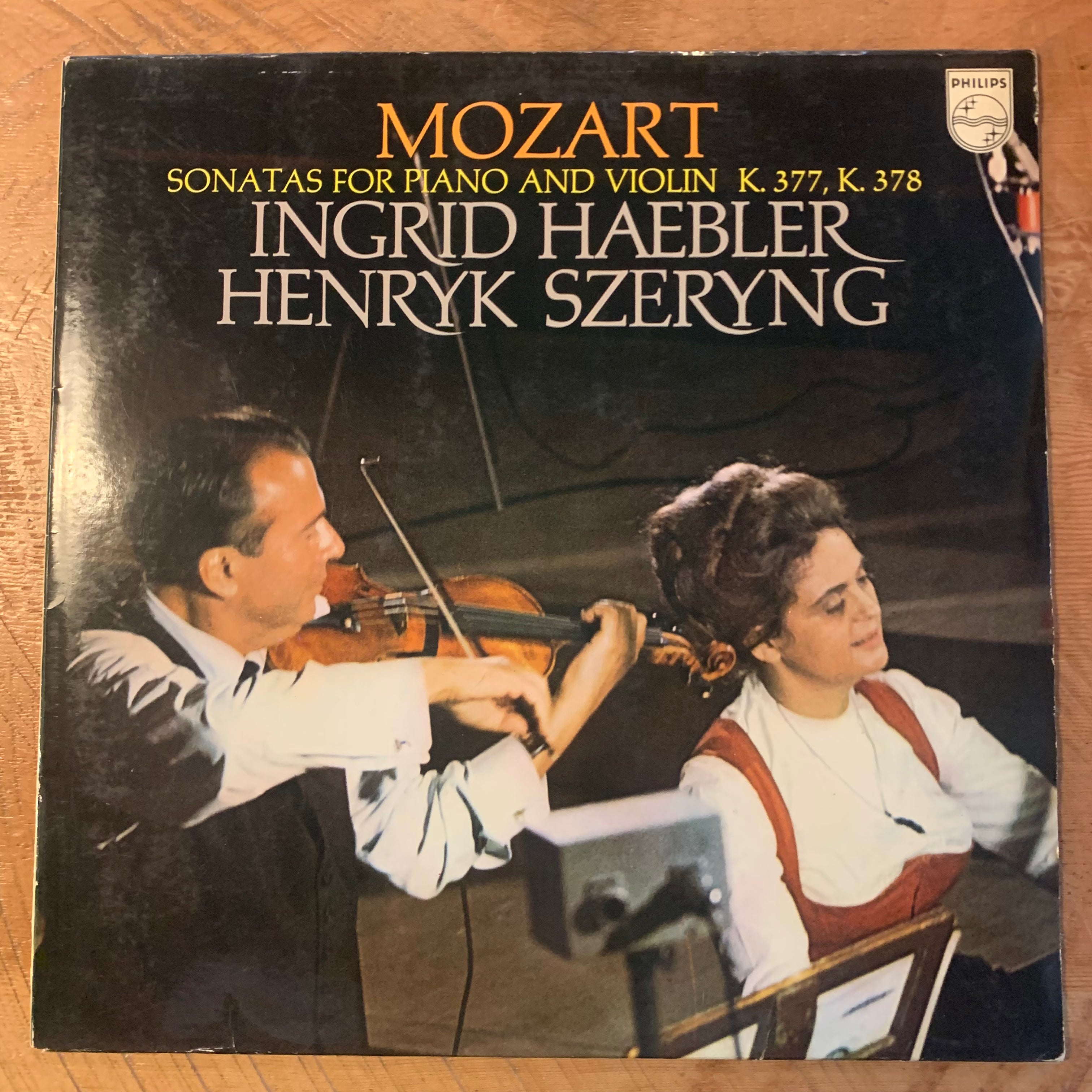 HAEBLER, INGRID - SONATAS FOR PIANO AND VIOLIN K. 377, K.378