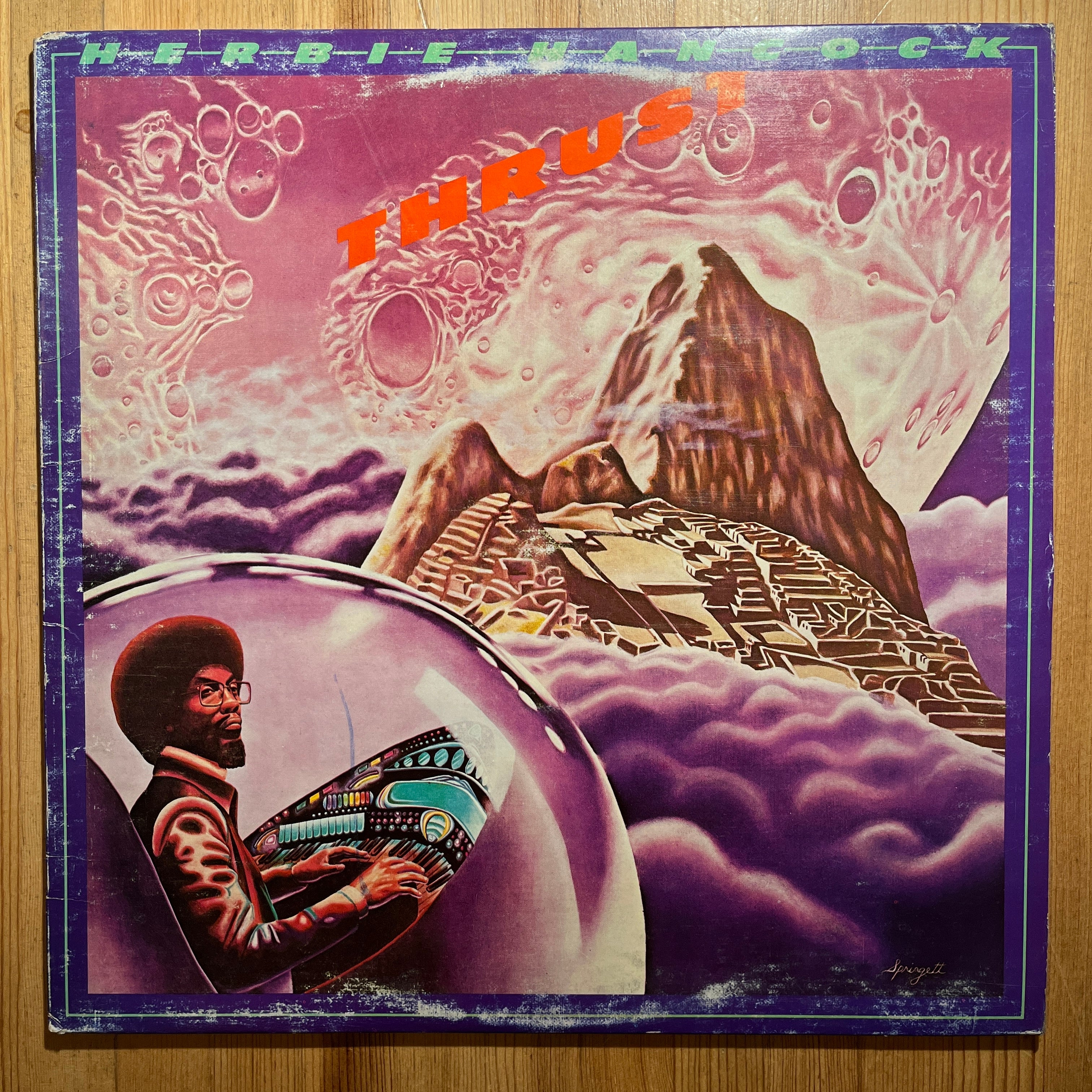 HERBIE HANCOCK THRUST VINTAGE VINYL 1974