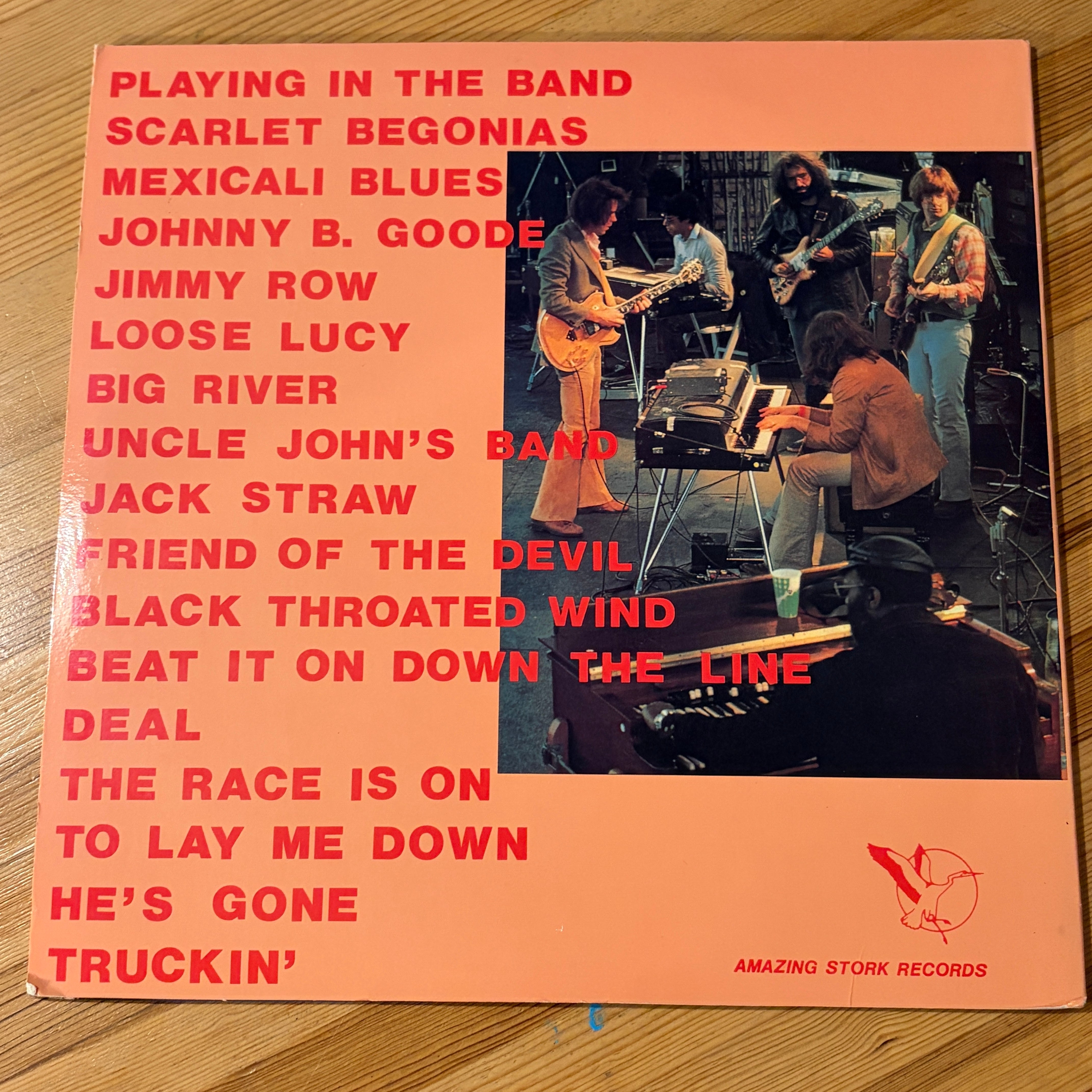 GRATEFUL DEAD, THE - CRAZY FINGERS - PARIS 1974