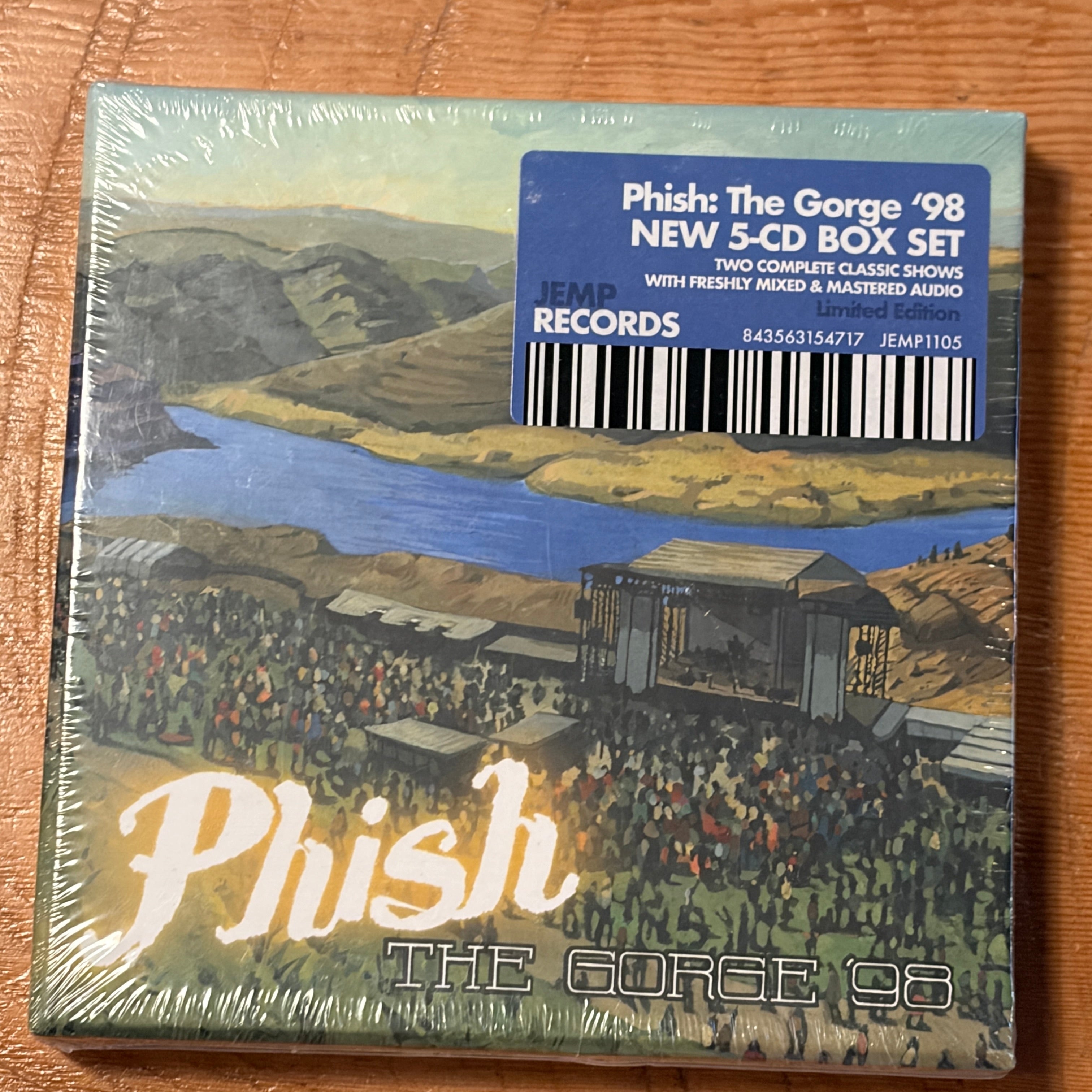PHISH - THE GORGE '98 (5-CD SET)