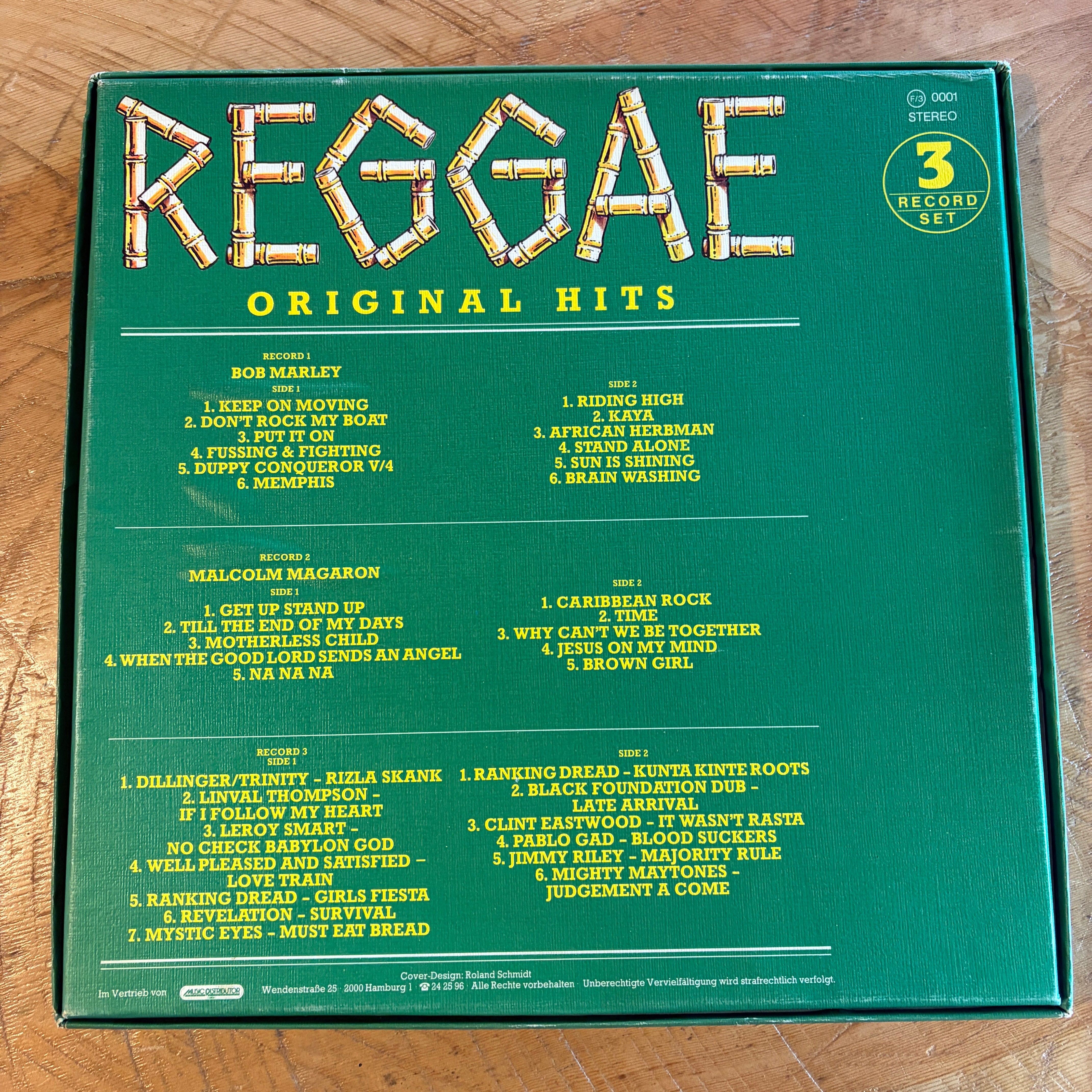 REGGAE BOX SET  - ORIGINAL HITS