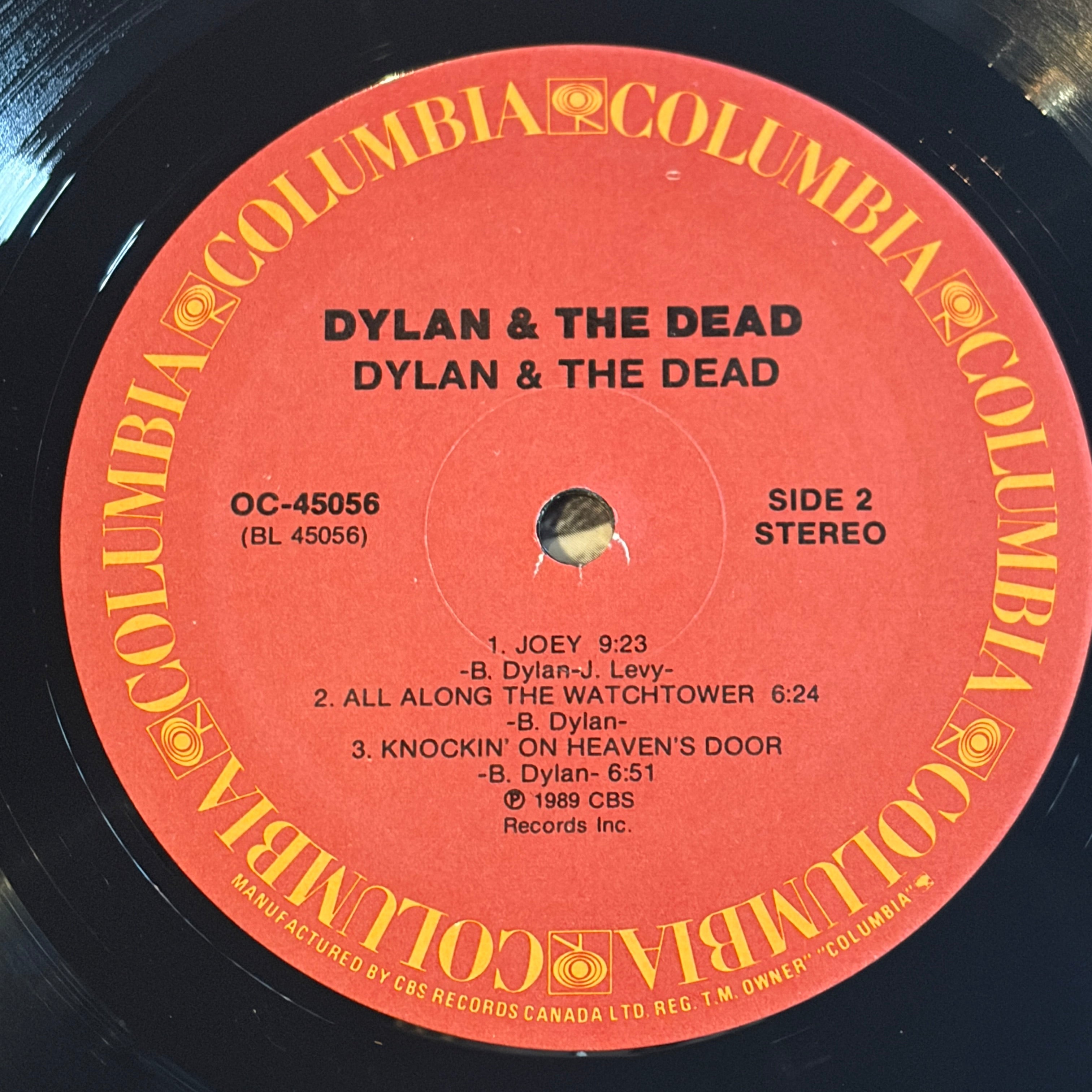 GRATEFUL DEAD, THE - DYLAN & THE DEAD - BOB DYLAN