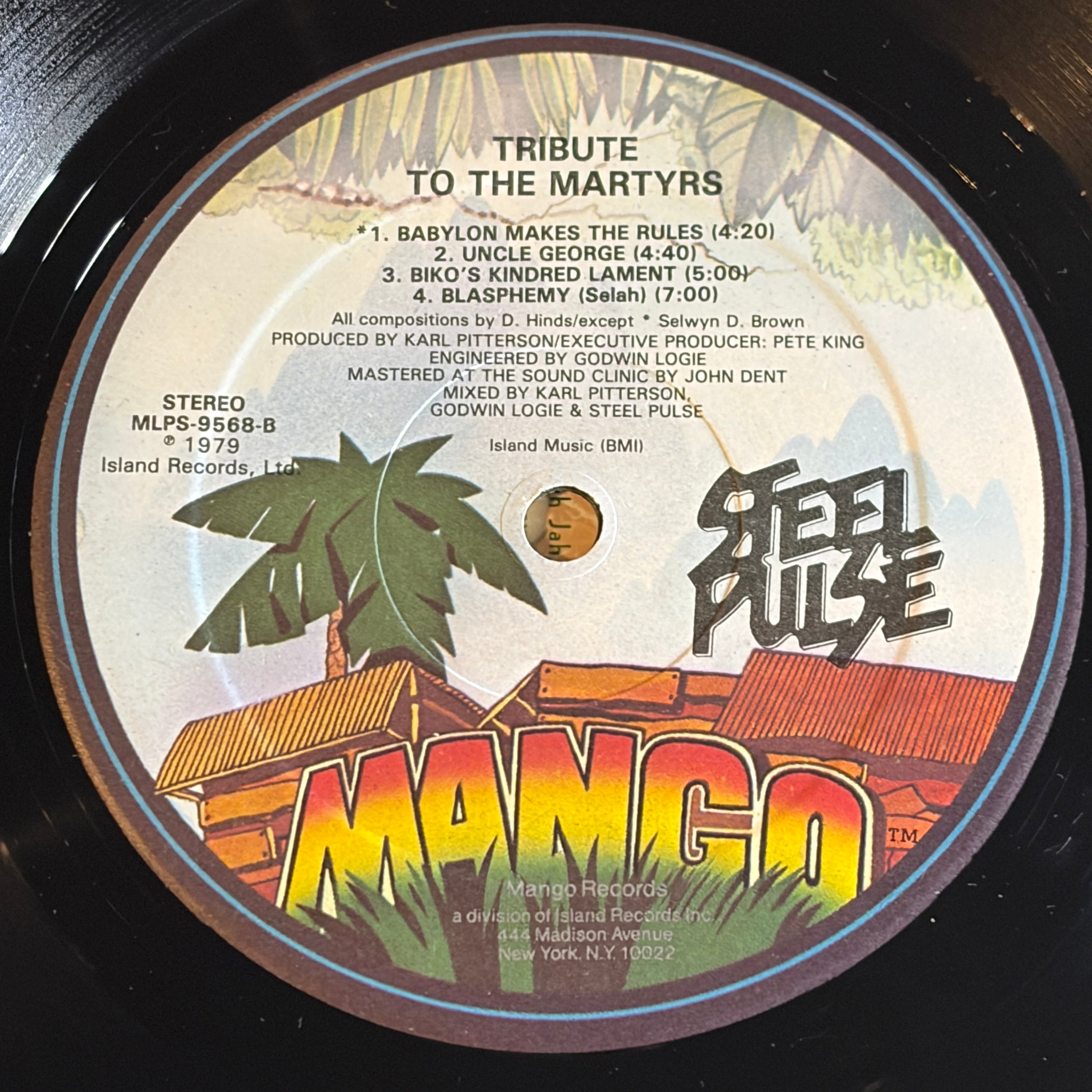 STEEL PULSE - TRIBUTE TO THE MARTYRS