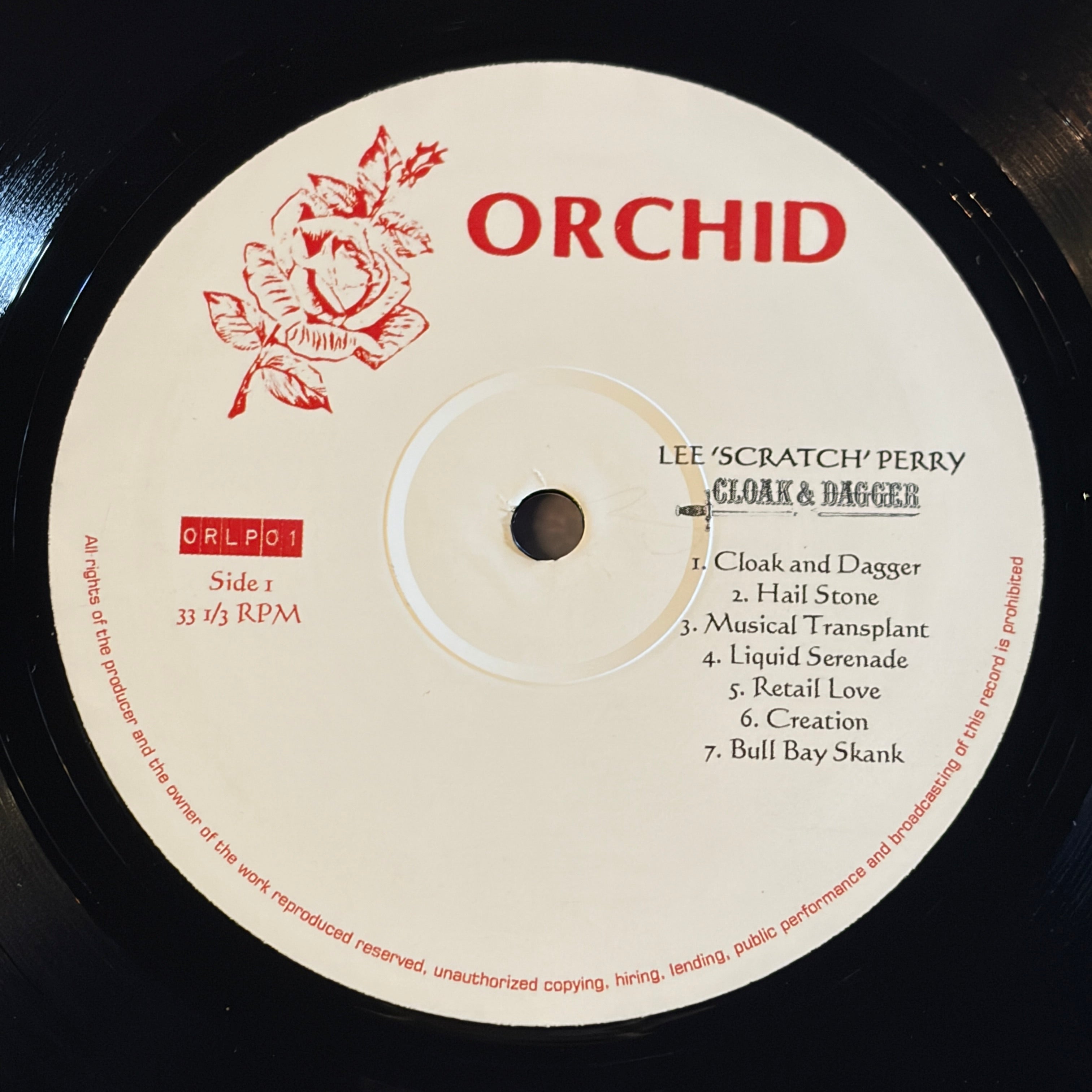 SCRATCH THE UPSETTER - CLOAK & DAGGER