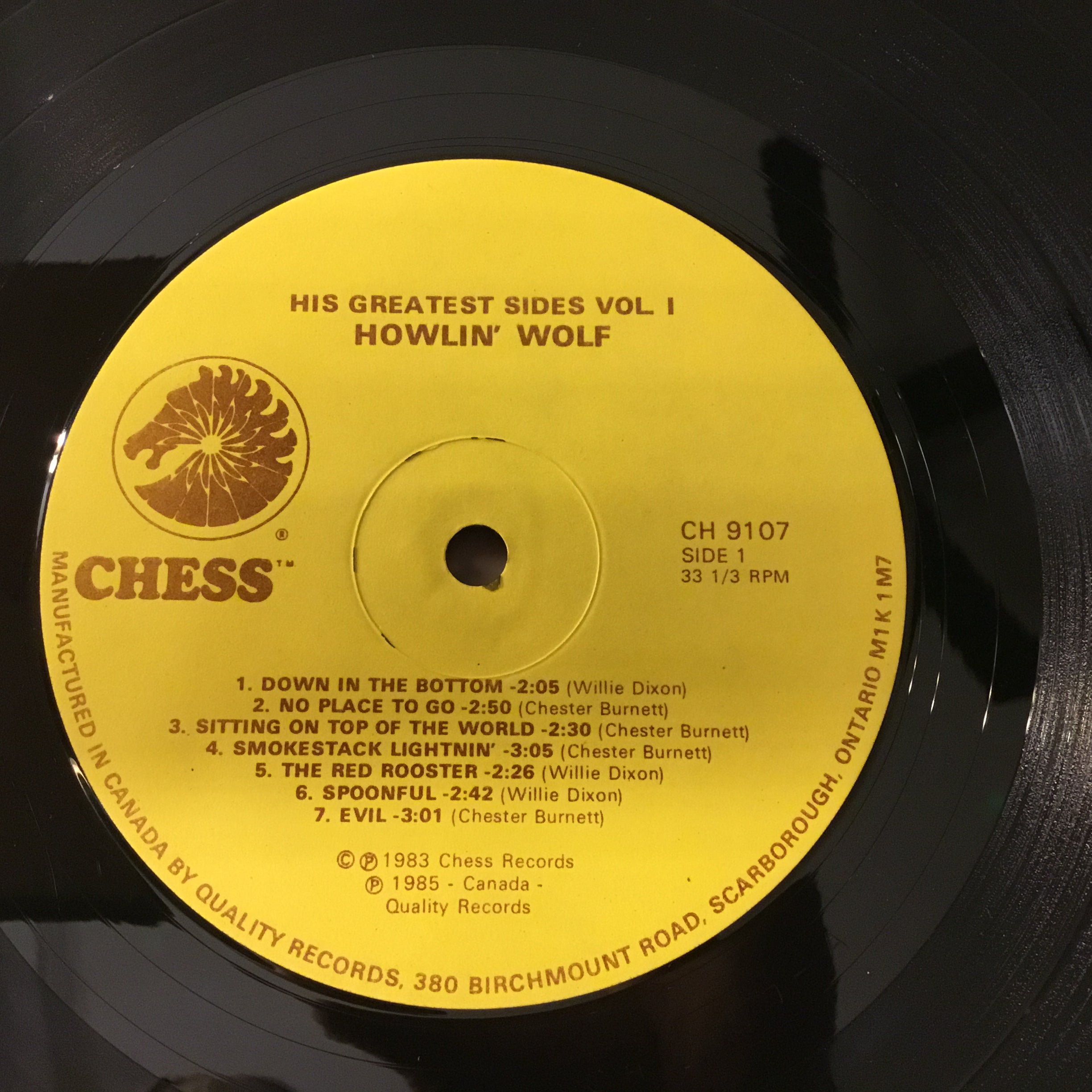 HOWLIN' WOLF - HIS GREATEST SIDES VOL.1