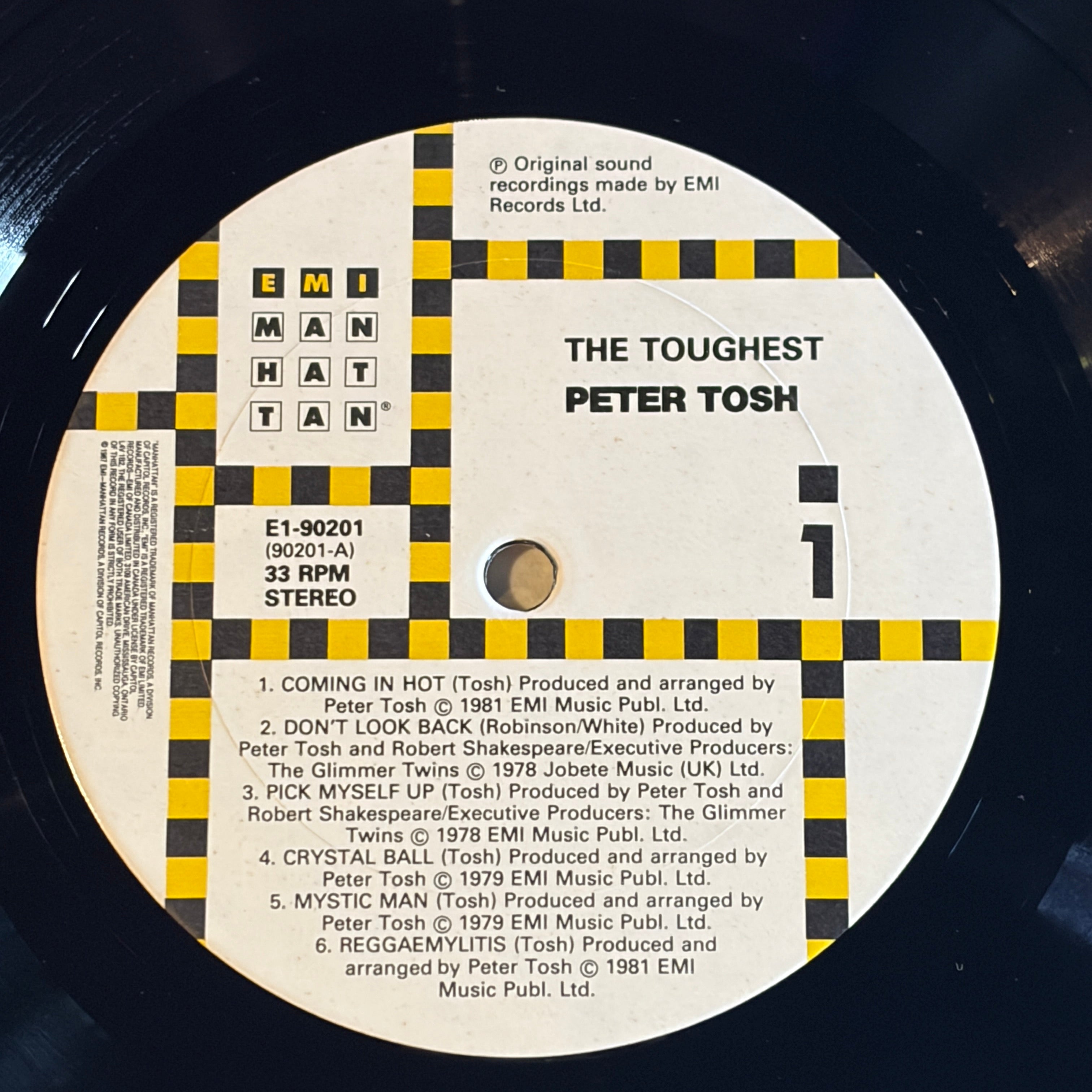 TOSH, PETER - THE TOUGHEST