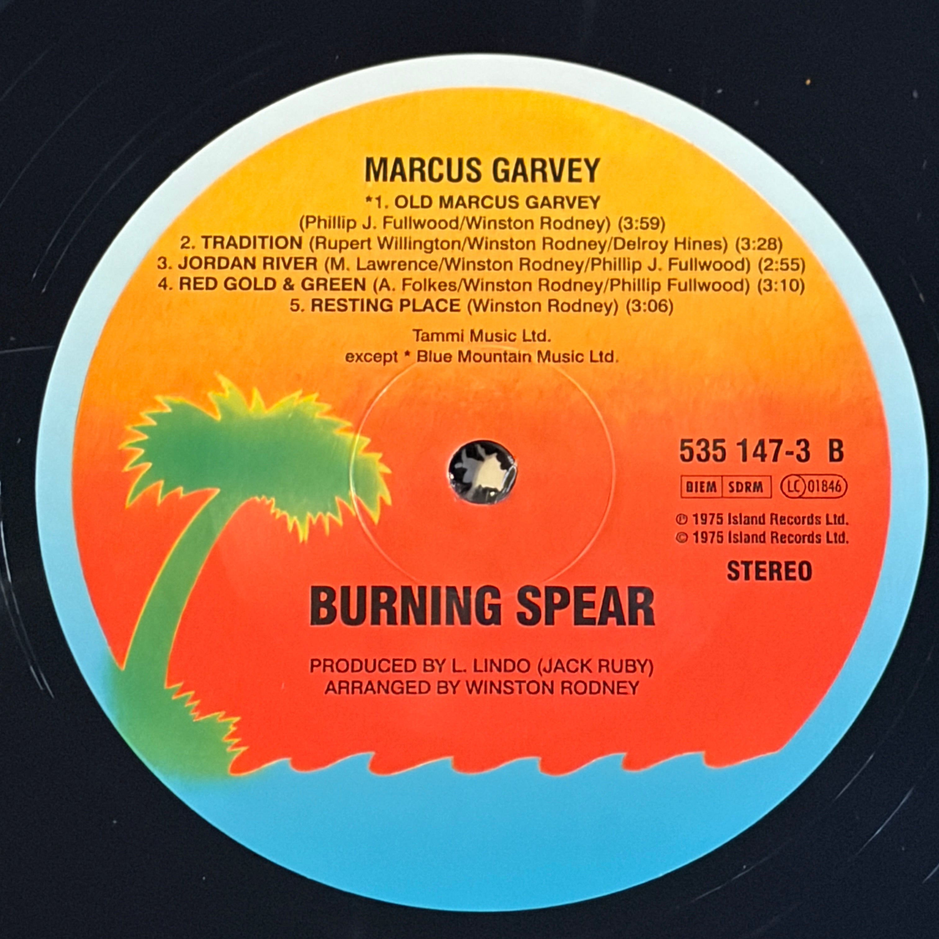GARVEY, MARCUS - BURNING SPEAR