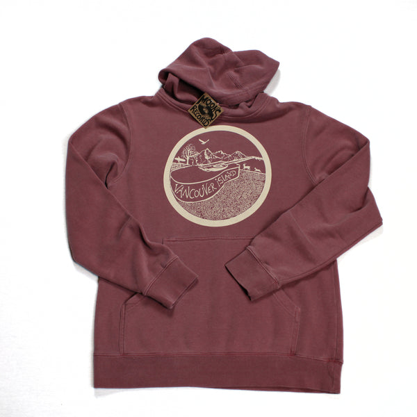 Vancouver Island Guitar Pull Over Hoody