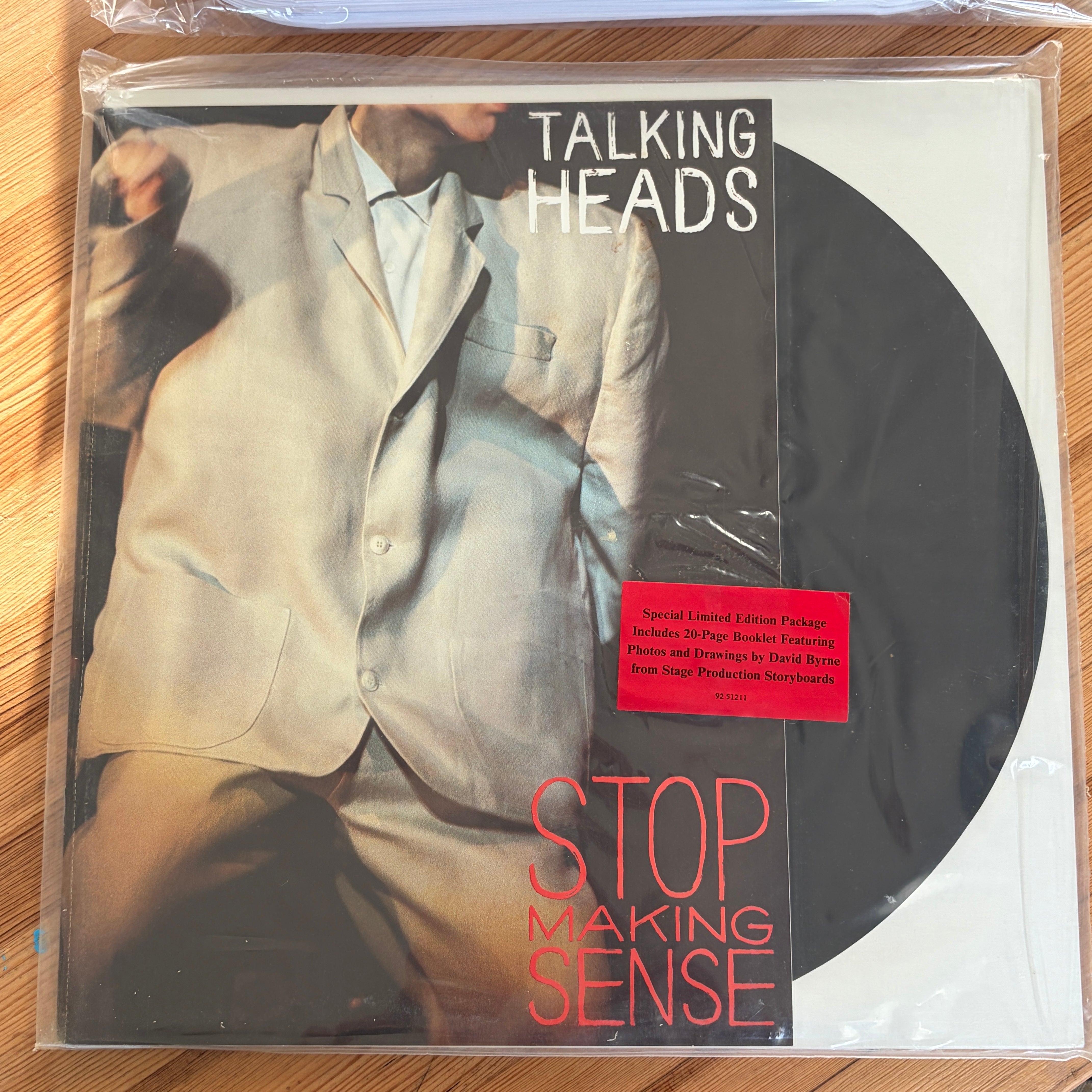 TALKING HEADS - STOP MAKING SENSE LIMITED EDITION