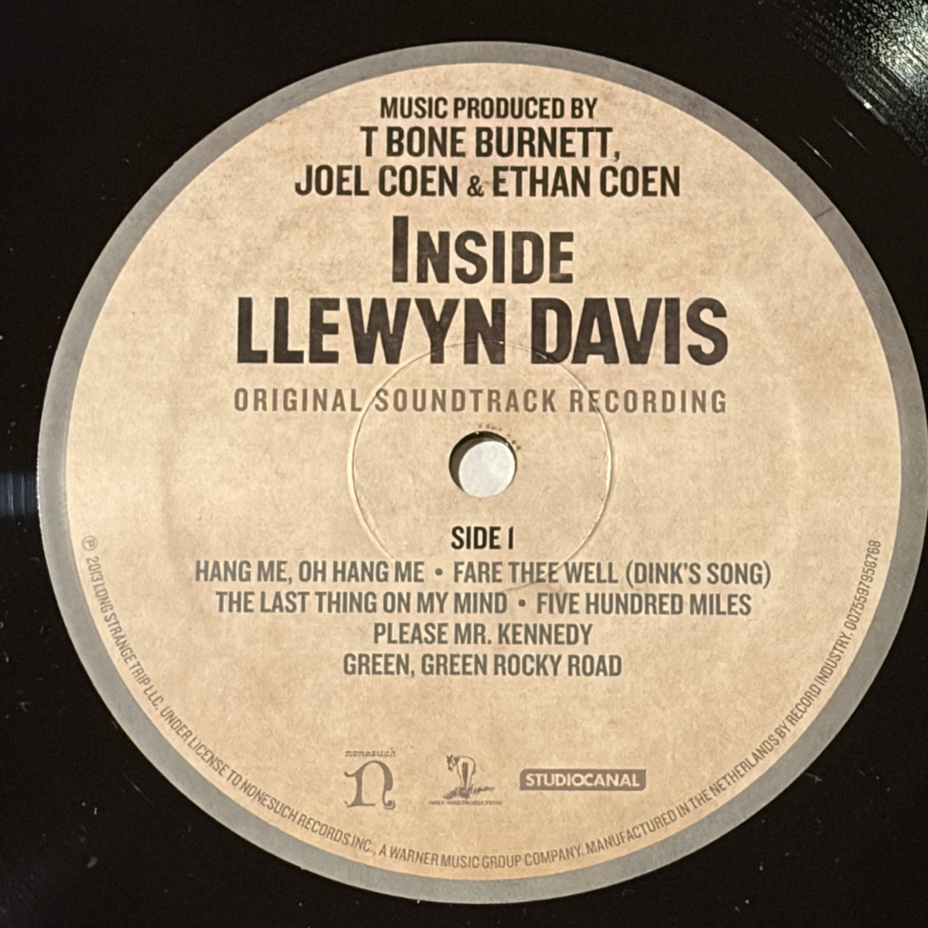 INSIDE LLEWYN DAVIS - SOUNDTRACK