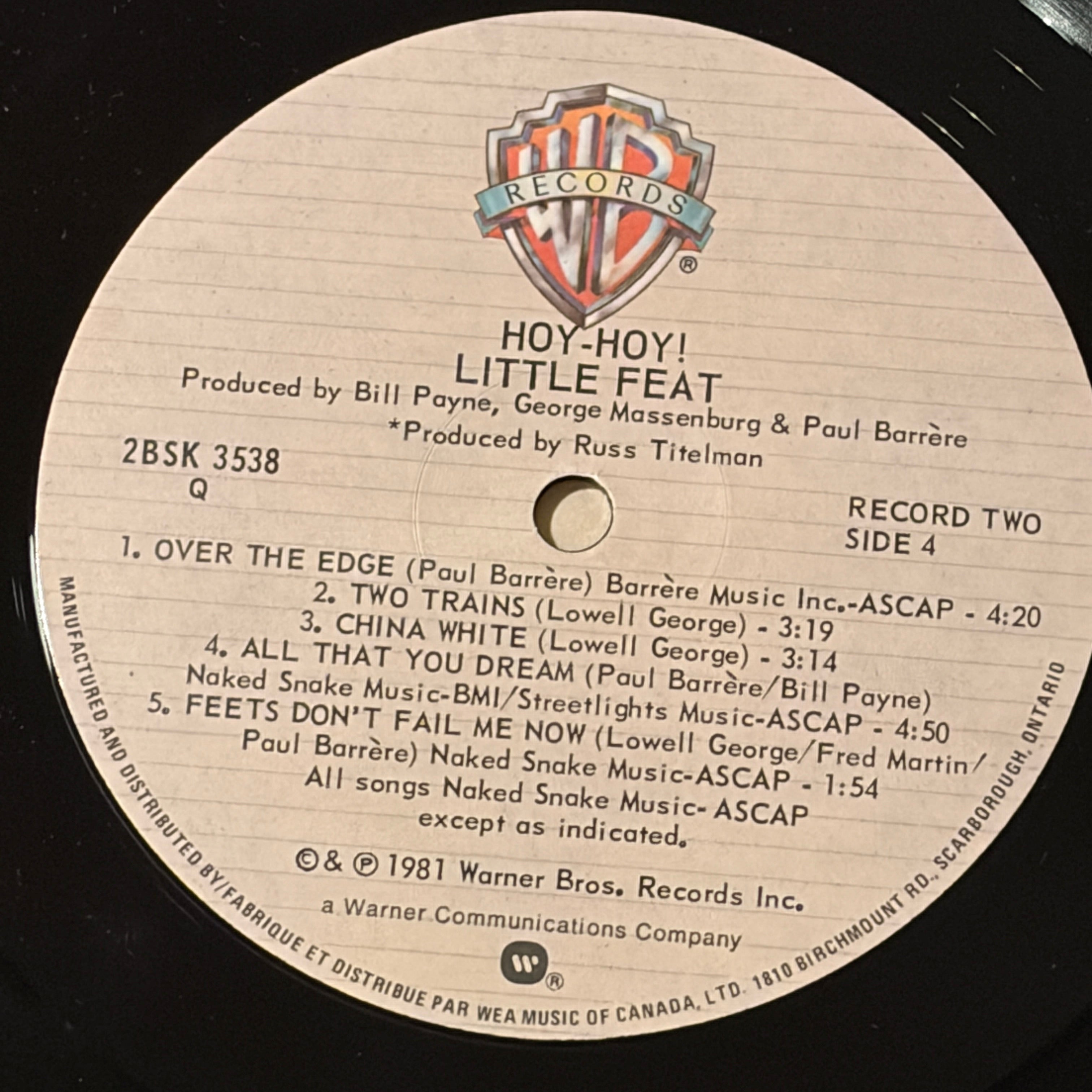 LITTLE FEAT - HOY-HOY!