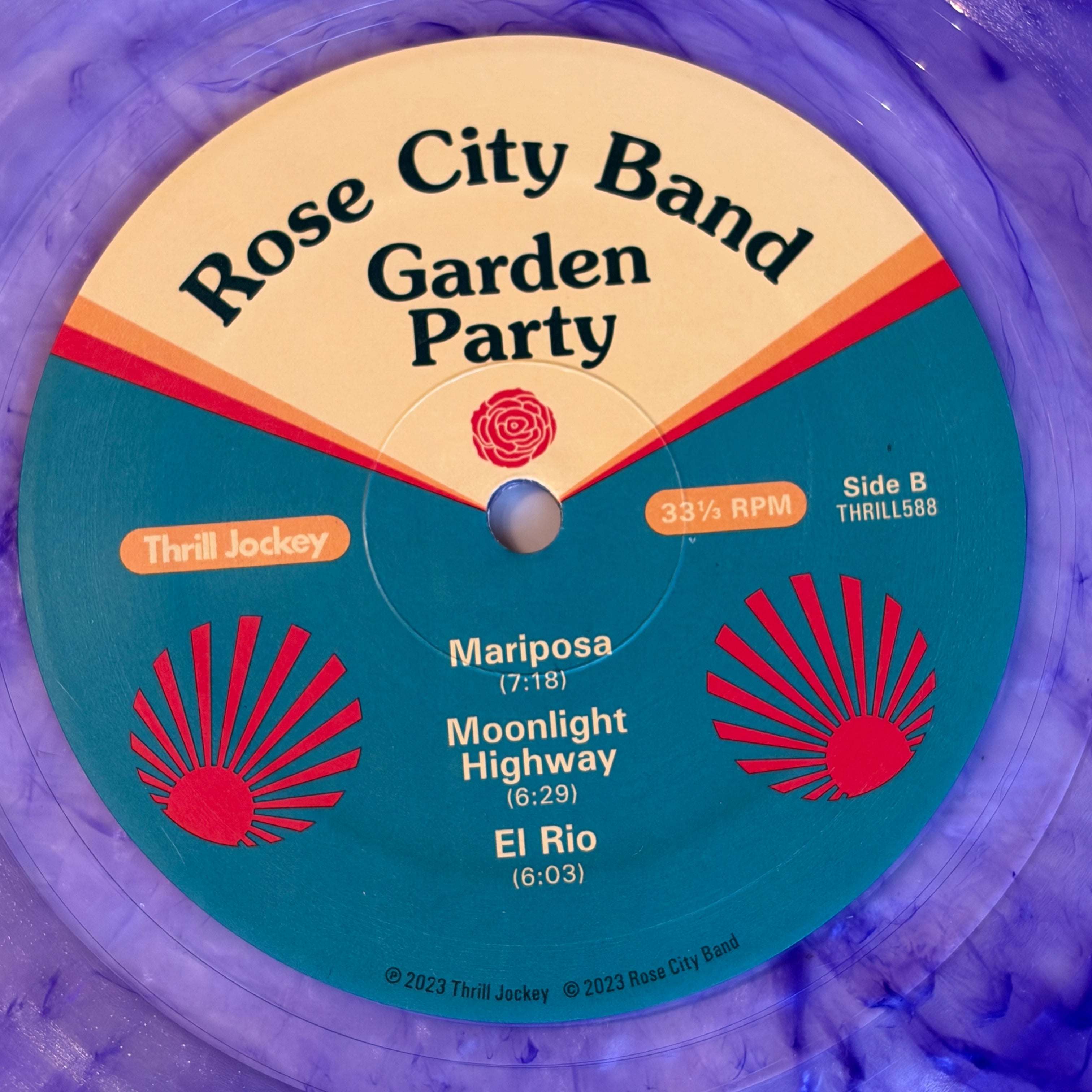 ROSE CITY BAND - GARDEN PARTY - PURPLE VINYL