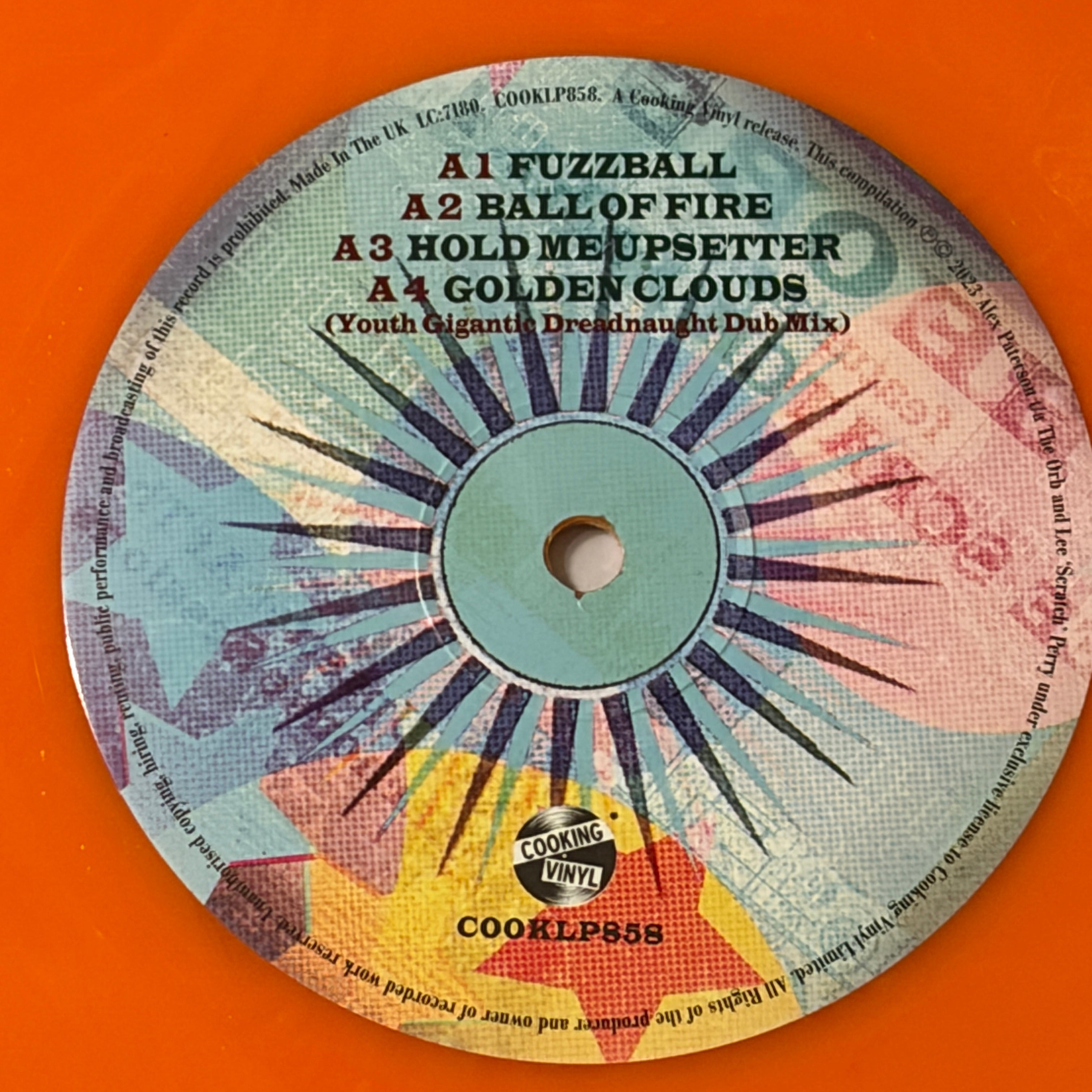 PERRY, LEE SCRATCH - THE ORB - ORANGE VINYL