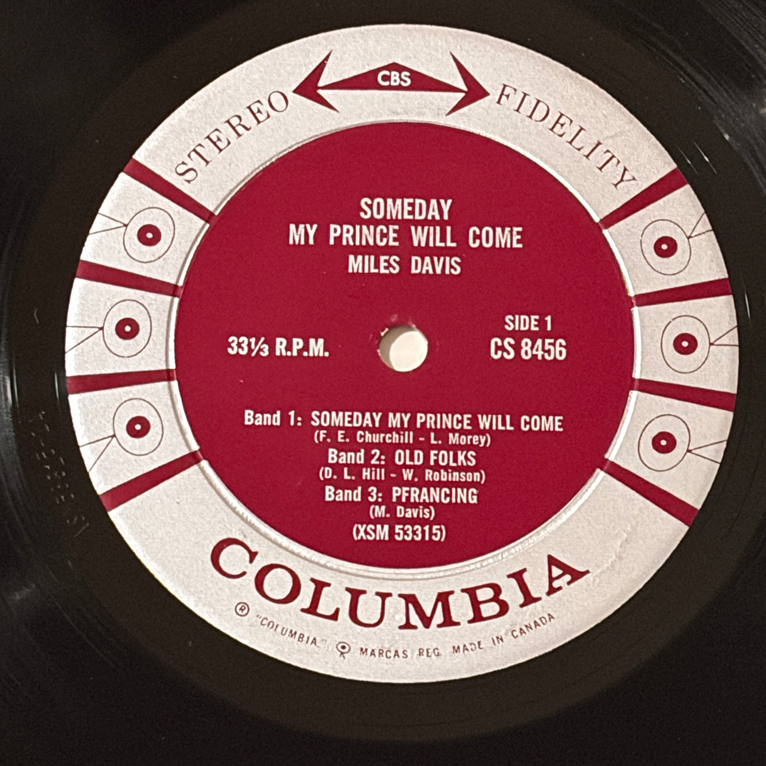 DAVIS, MILES - SOMEDAY MY PRINCE WILL COME