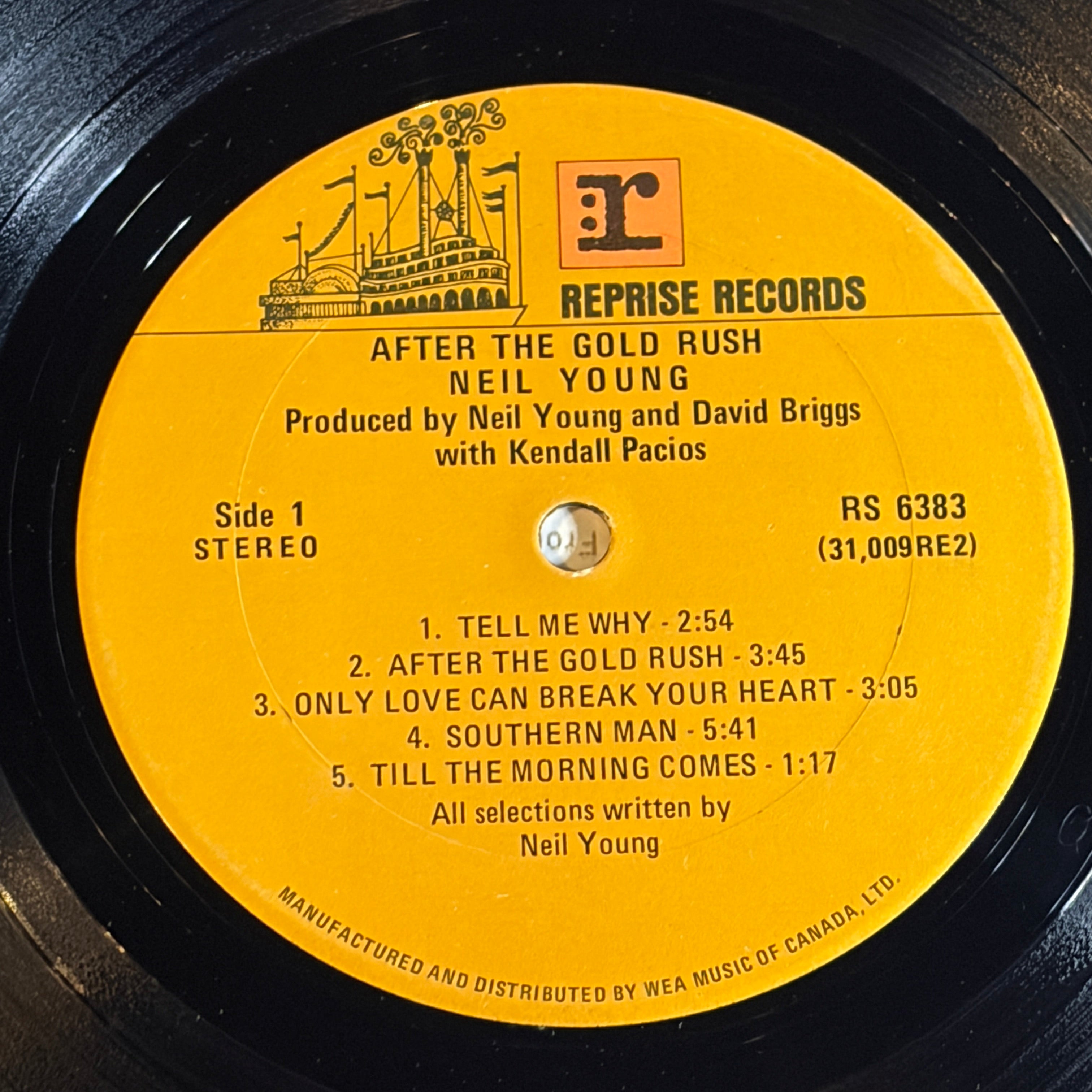 YOUNG, NEIL - AFTER THE GOLD RUSH