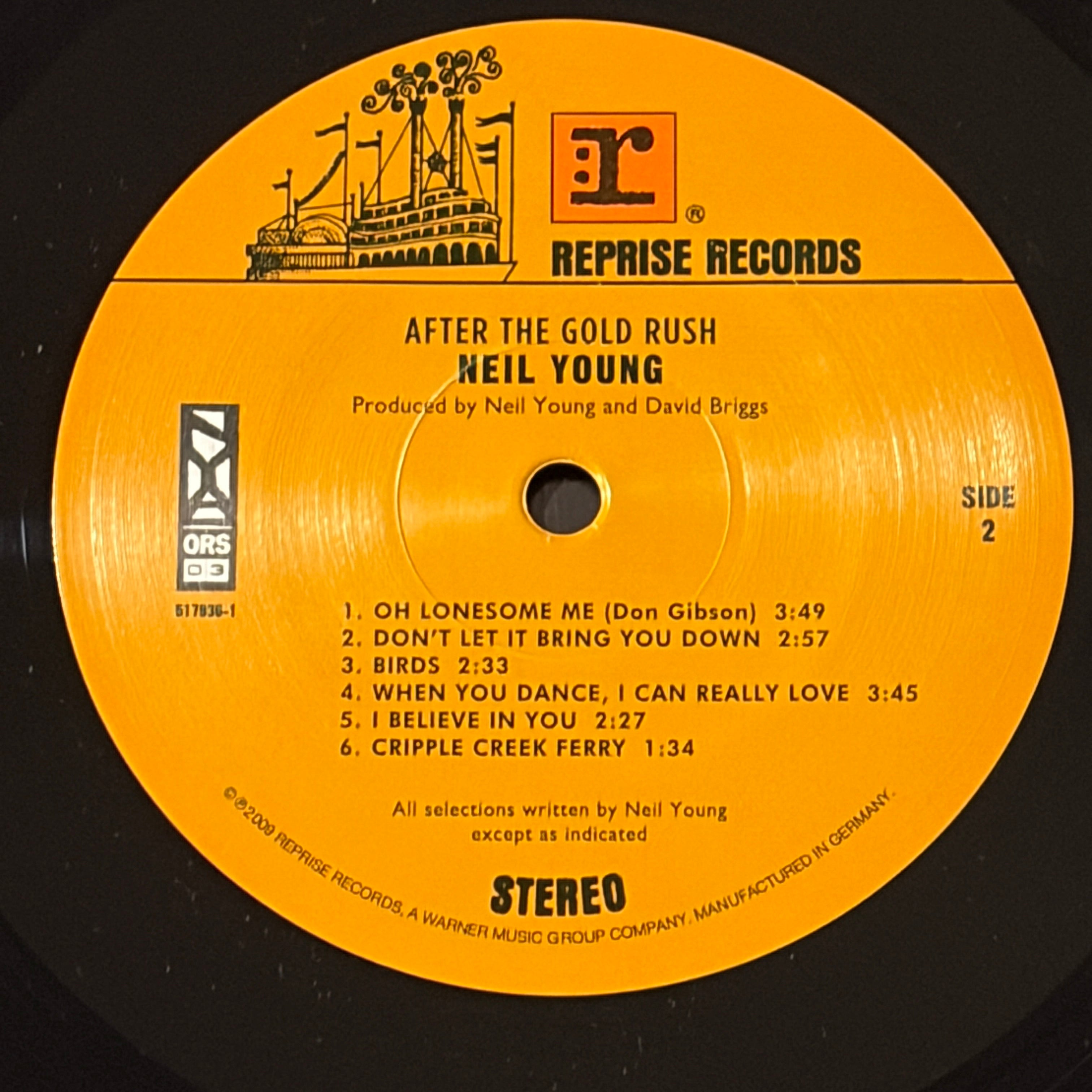 YOUNG, NEIL - AFTER THE GOLD RUSH