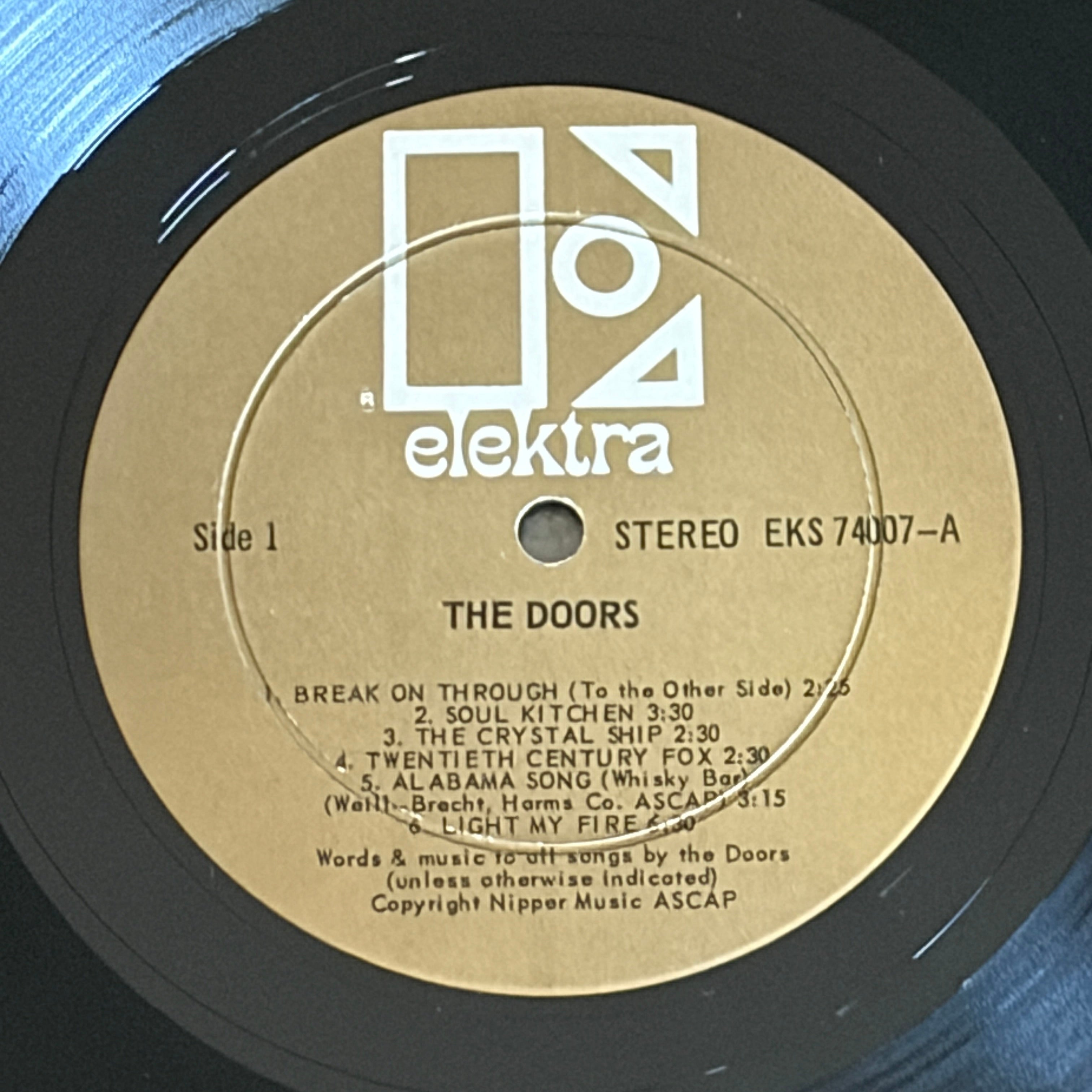 DOORS, THE - S/T 2ND PRESSING