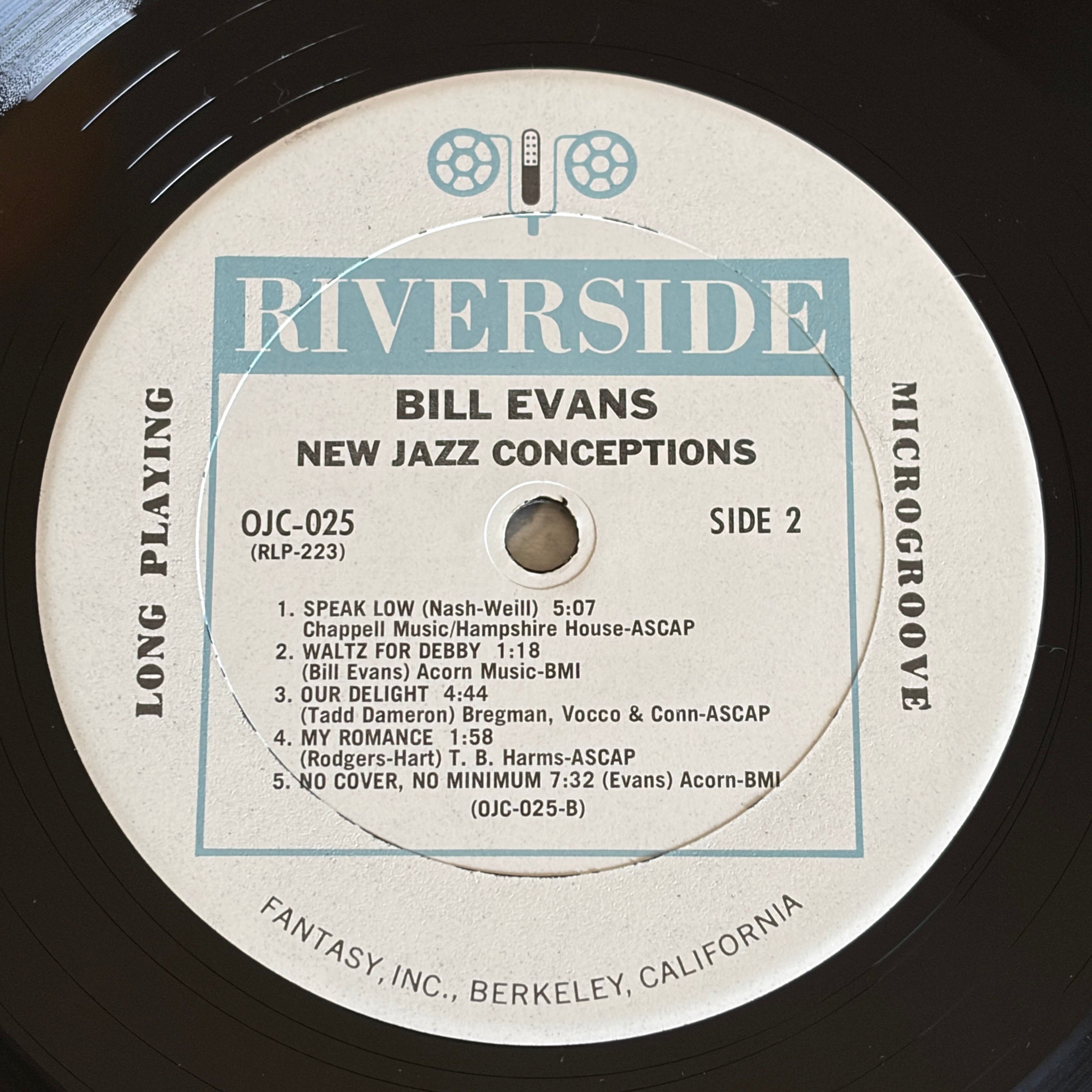 EVANS, BILL - NEW JAZZ CONCEPTIONS