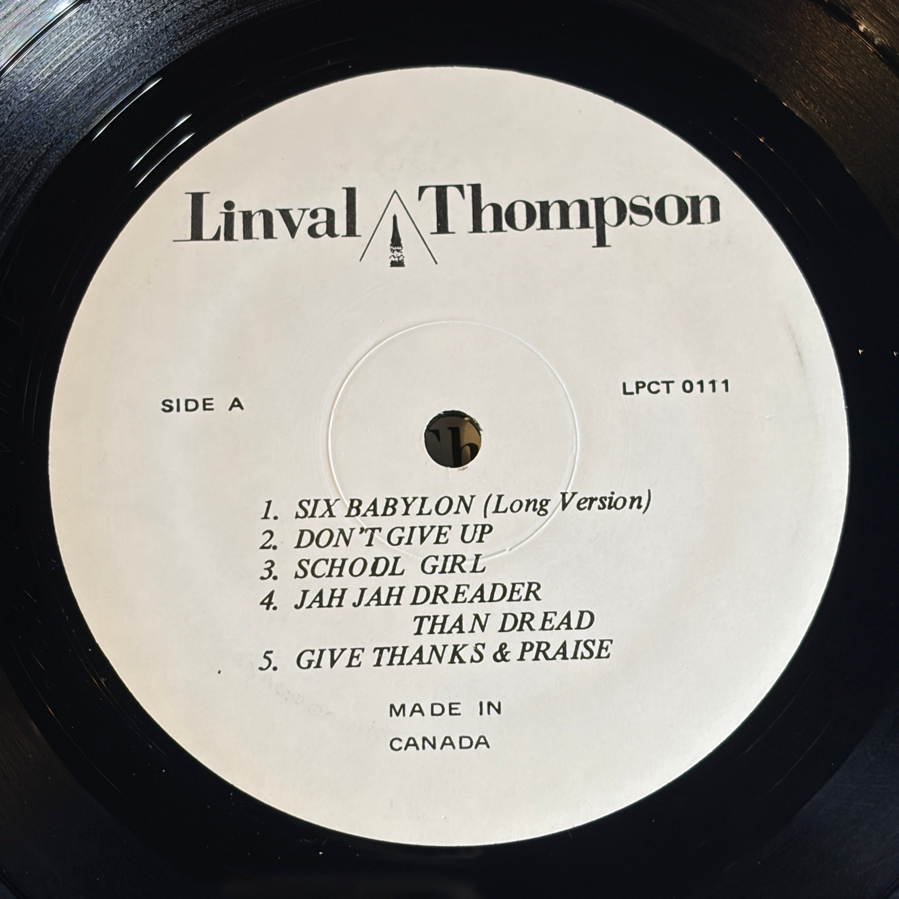THOMPSON, LINVAL - SIX BABYLON