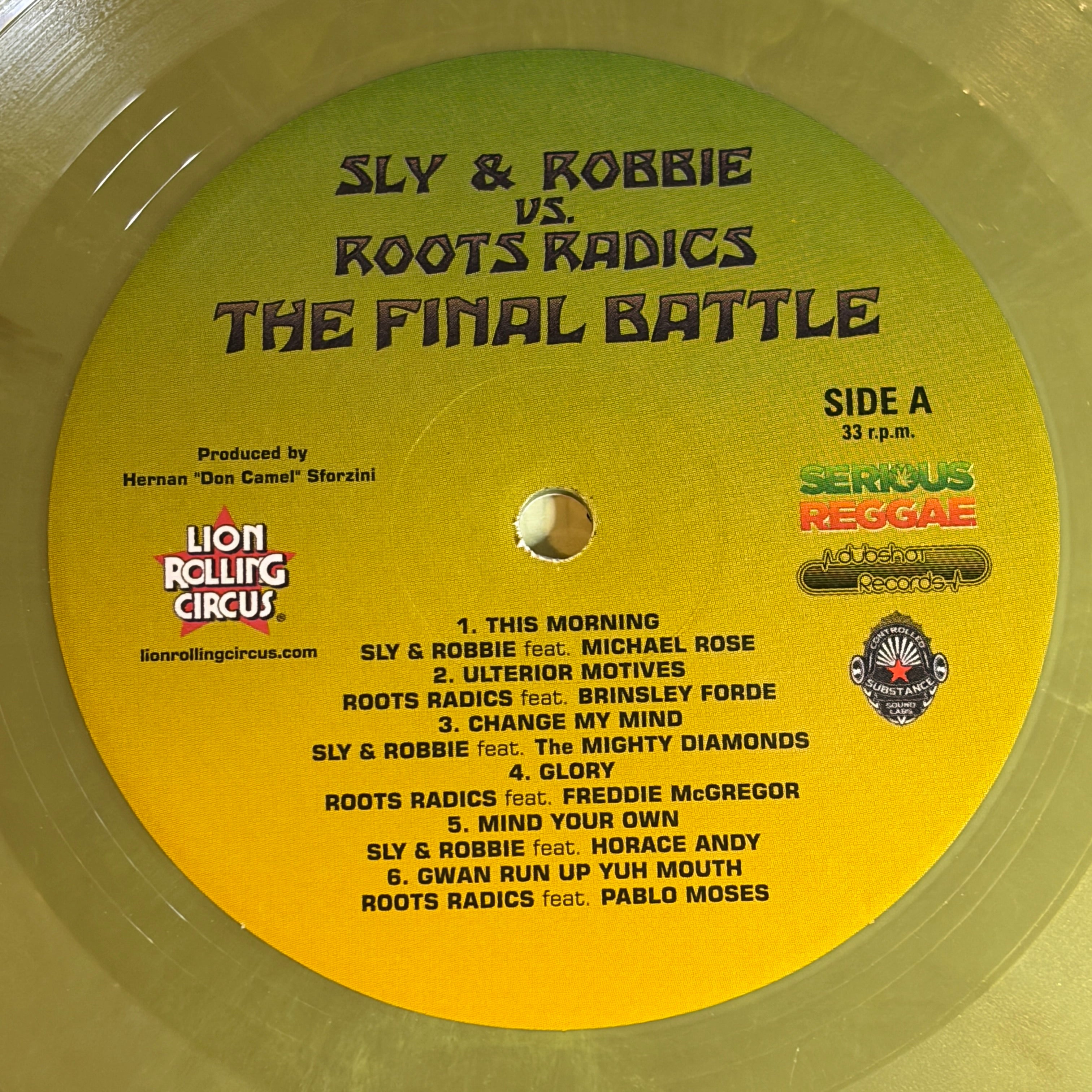 SLY & ROBBIE VS. ROOTS RADICS - THE FINAL BATTLE