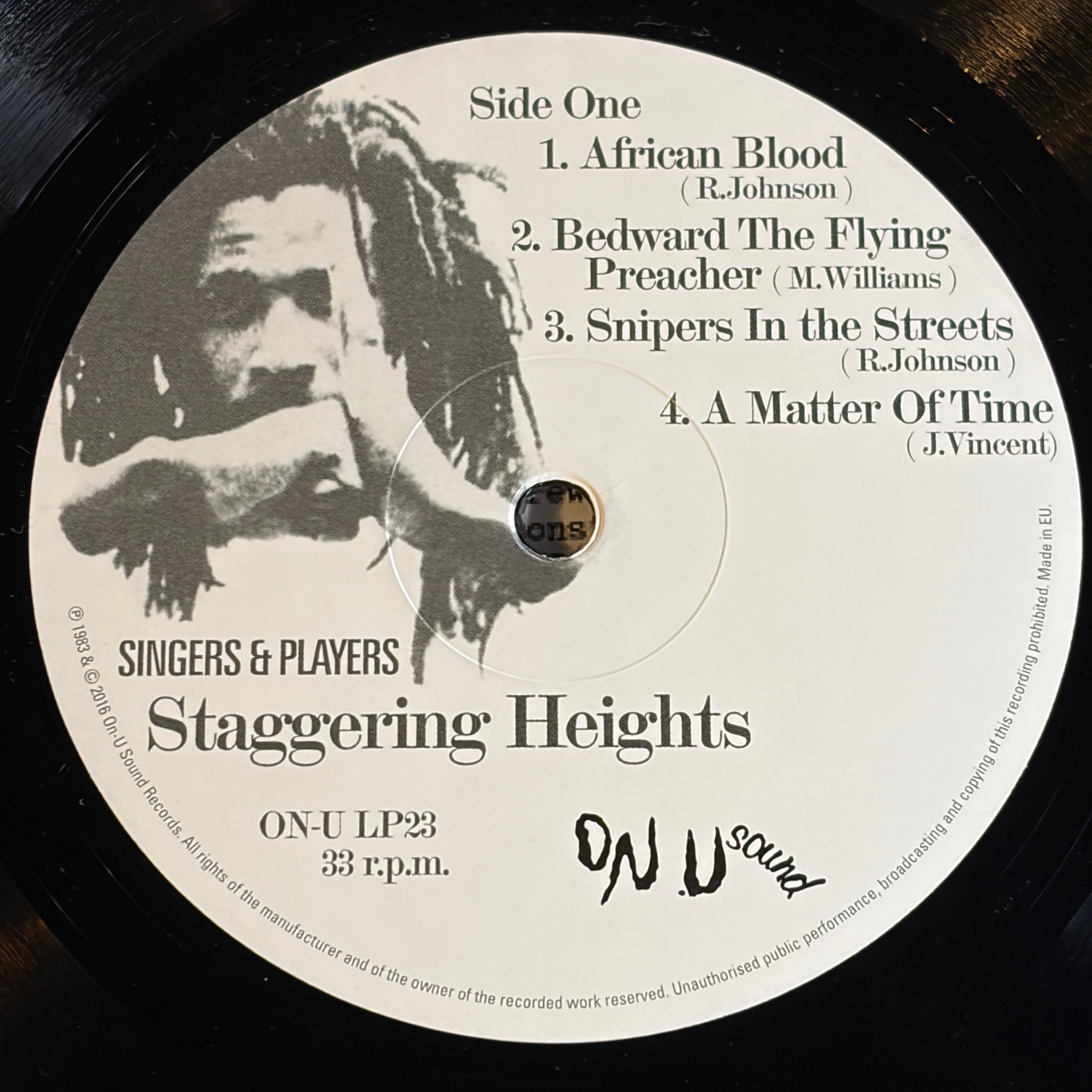 STAGGERING HEIGHTS - SINGERS & PLAYERS