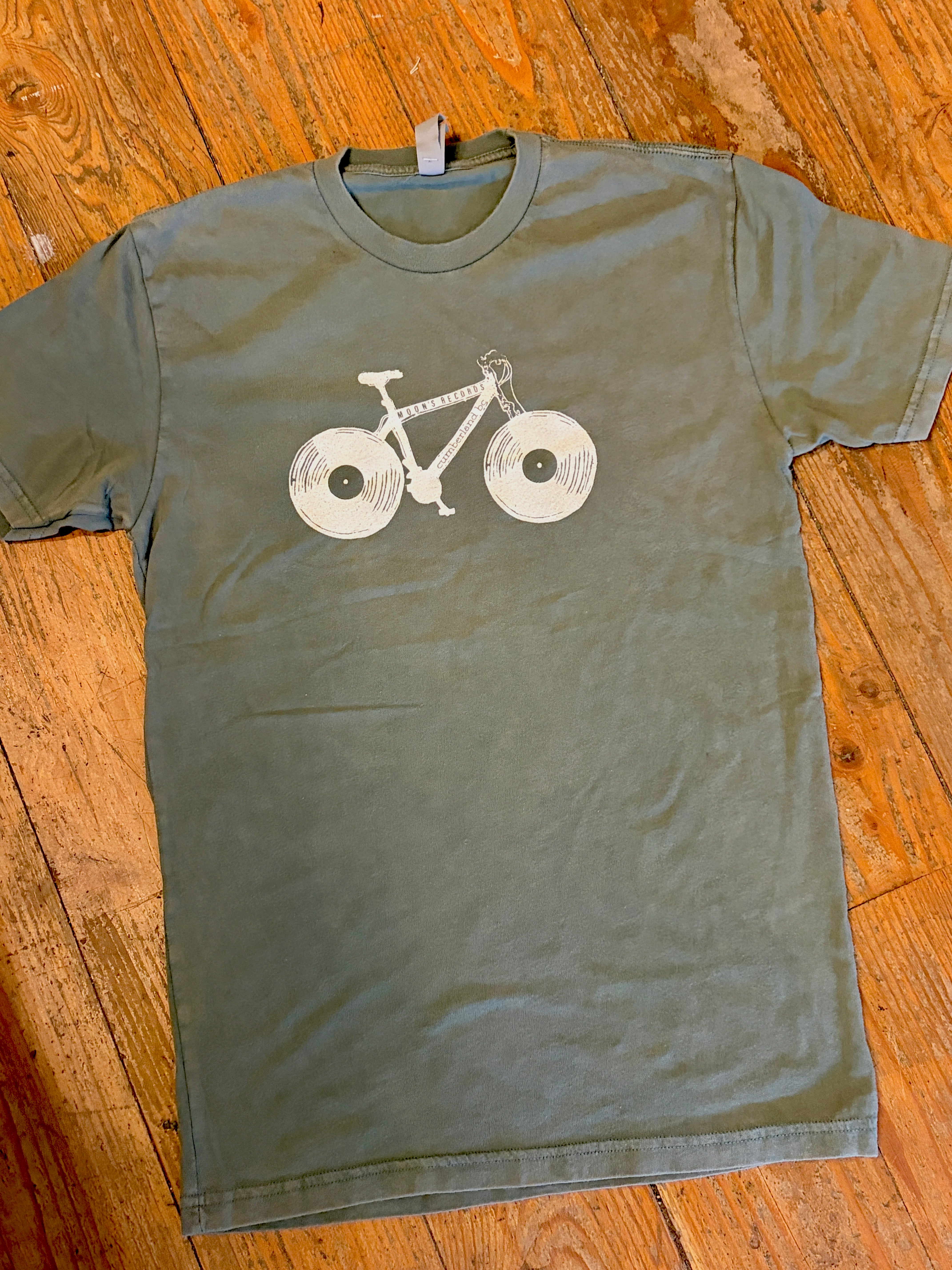 Record Wheels Bike T-Shirt