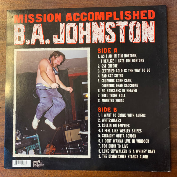 JOHNSTON, B.A. - MISSION ACCOMPLISHED