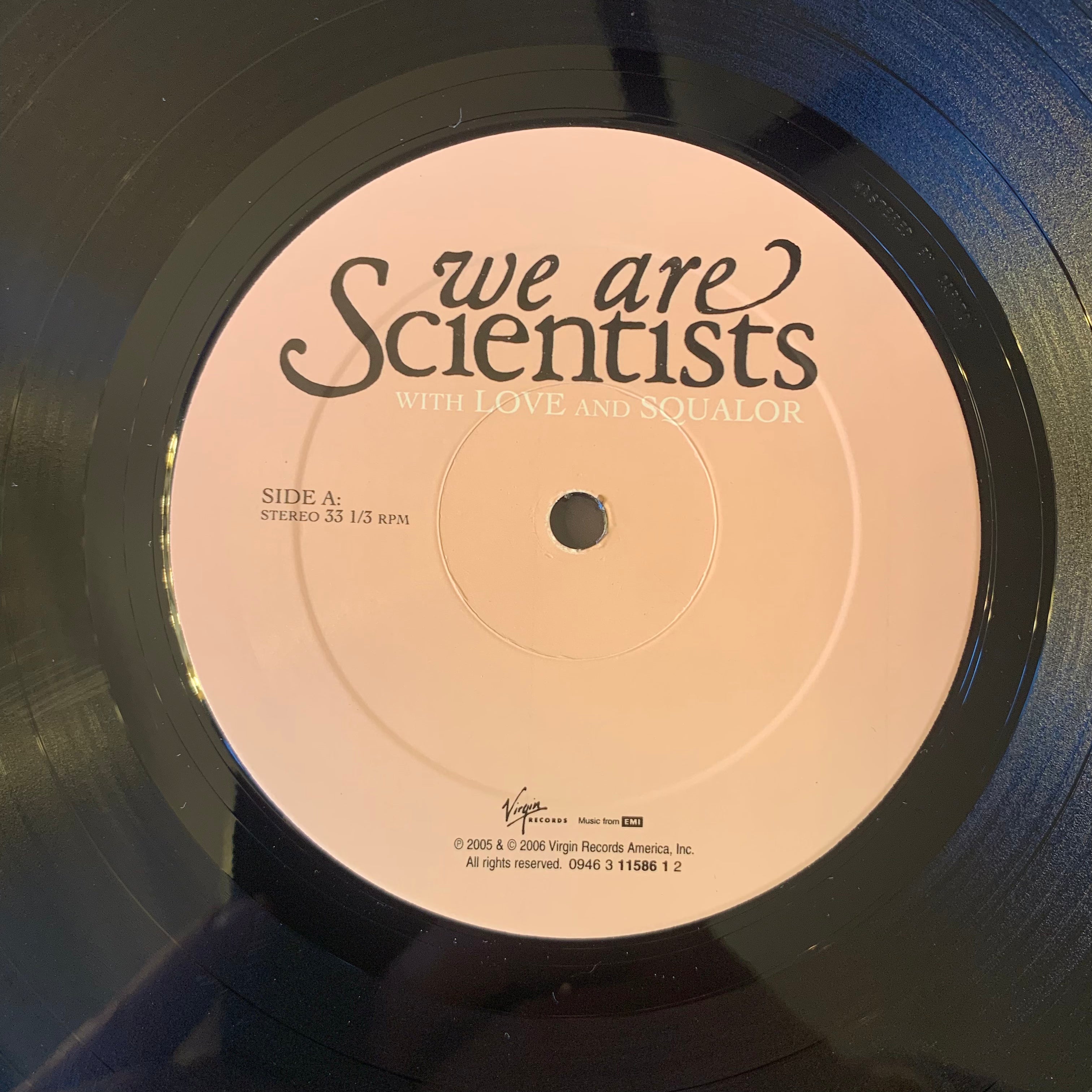 WE ARE SCIENTISTS  - WITH LOVE AND SQUALORS