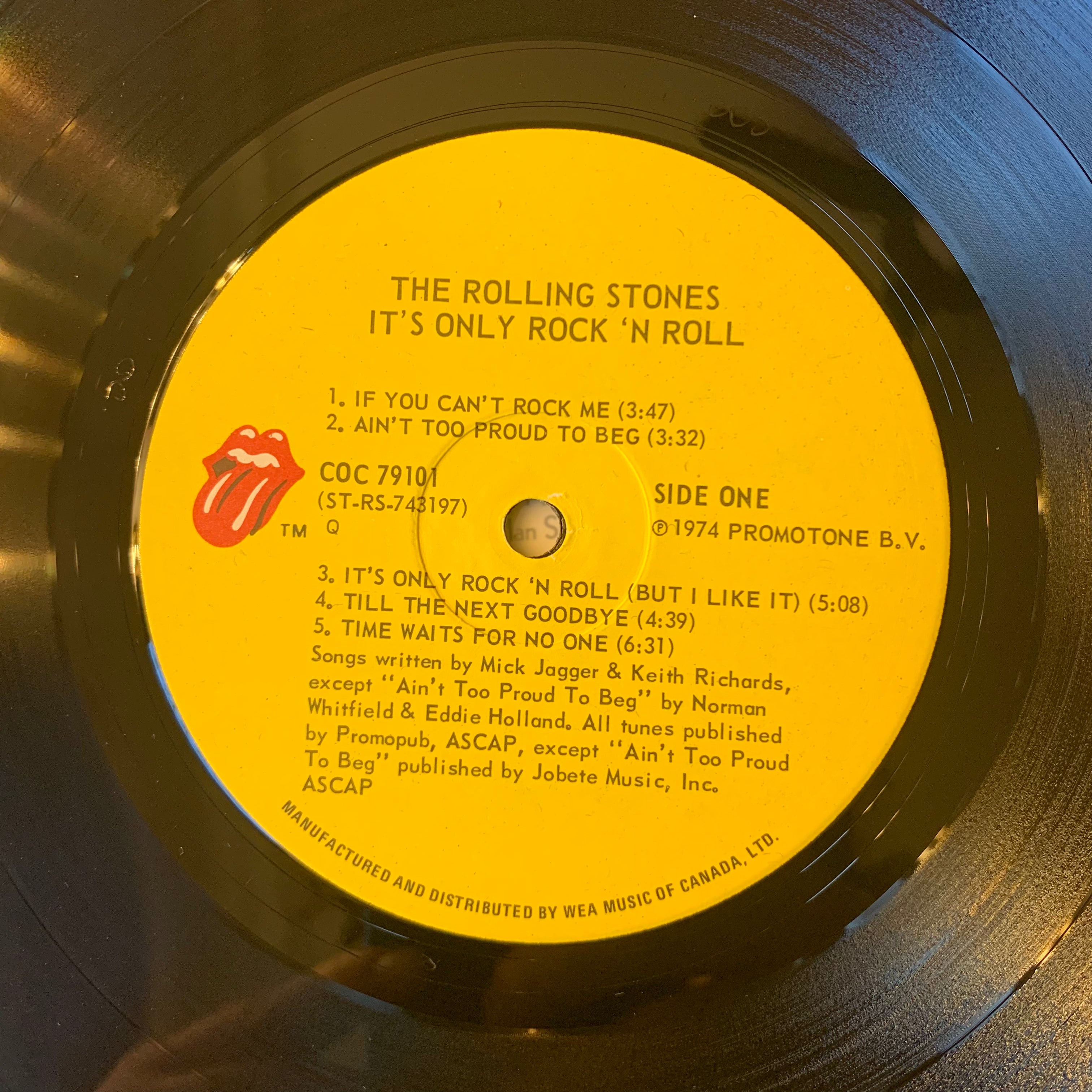 ROLLING STONES, THE - IT'S ONLY ROCK N ROLL