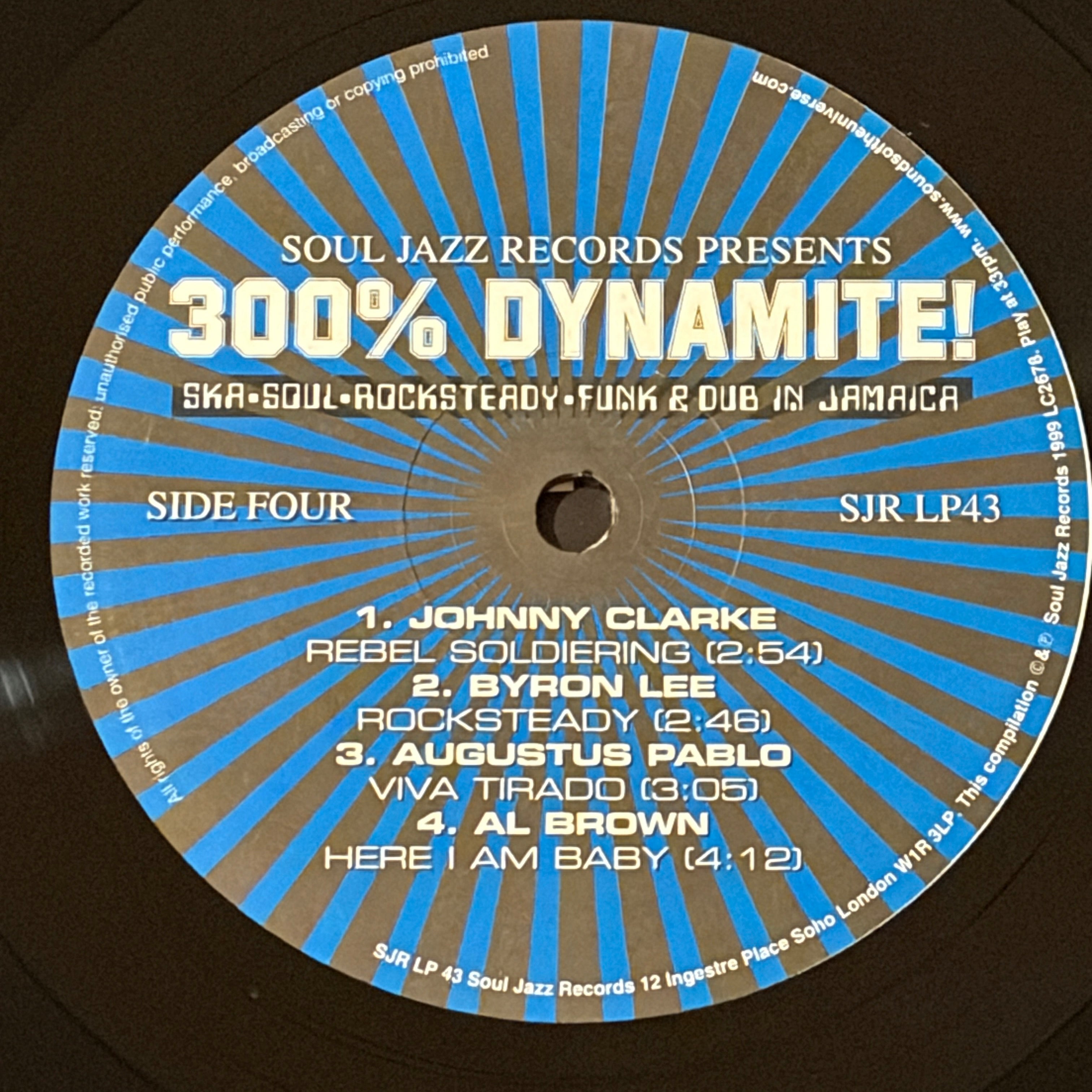 300% DYNAMITE - SOUL JAZZ RECORDS