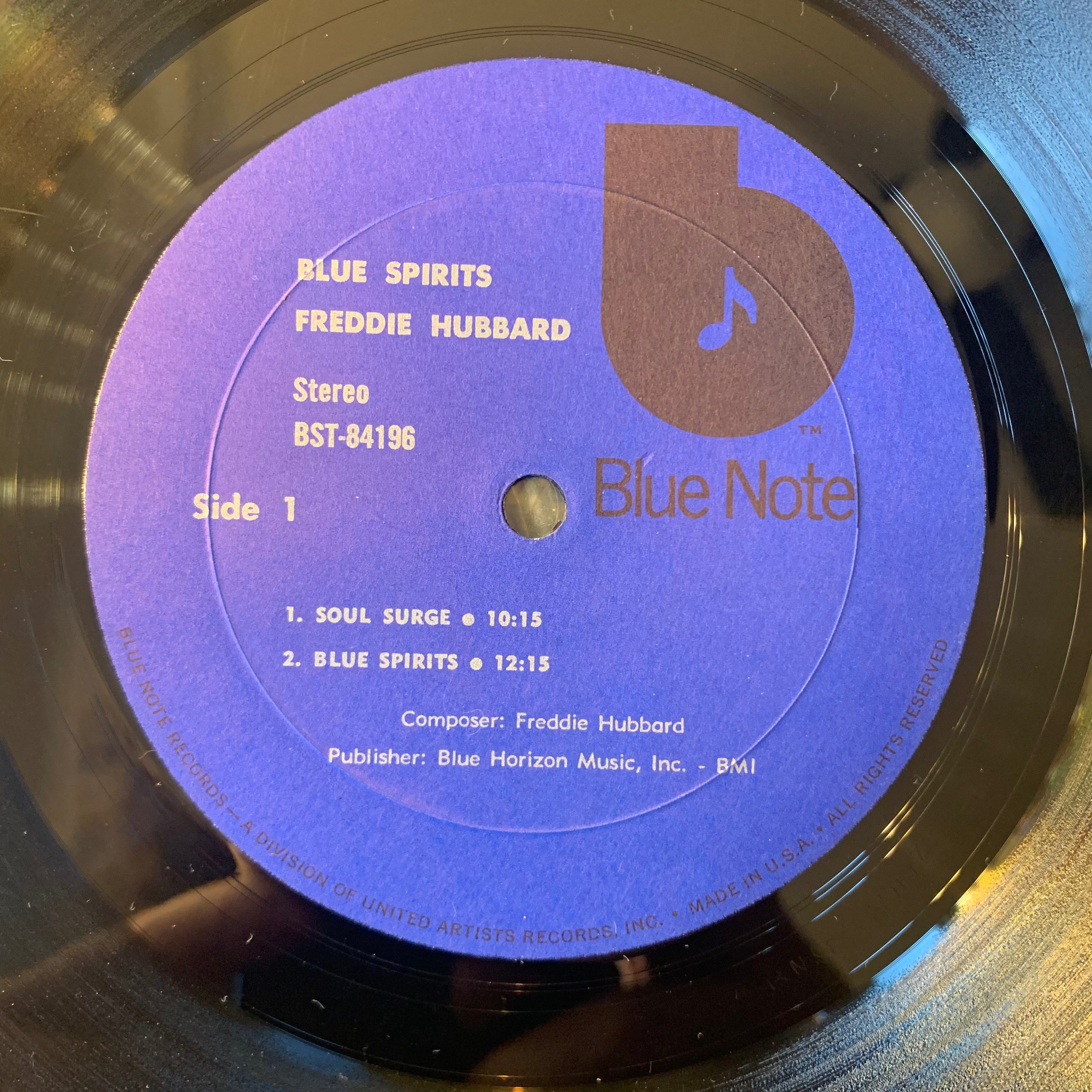 HUBBARD, FREDDIE - BLUE SPIRITS