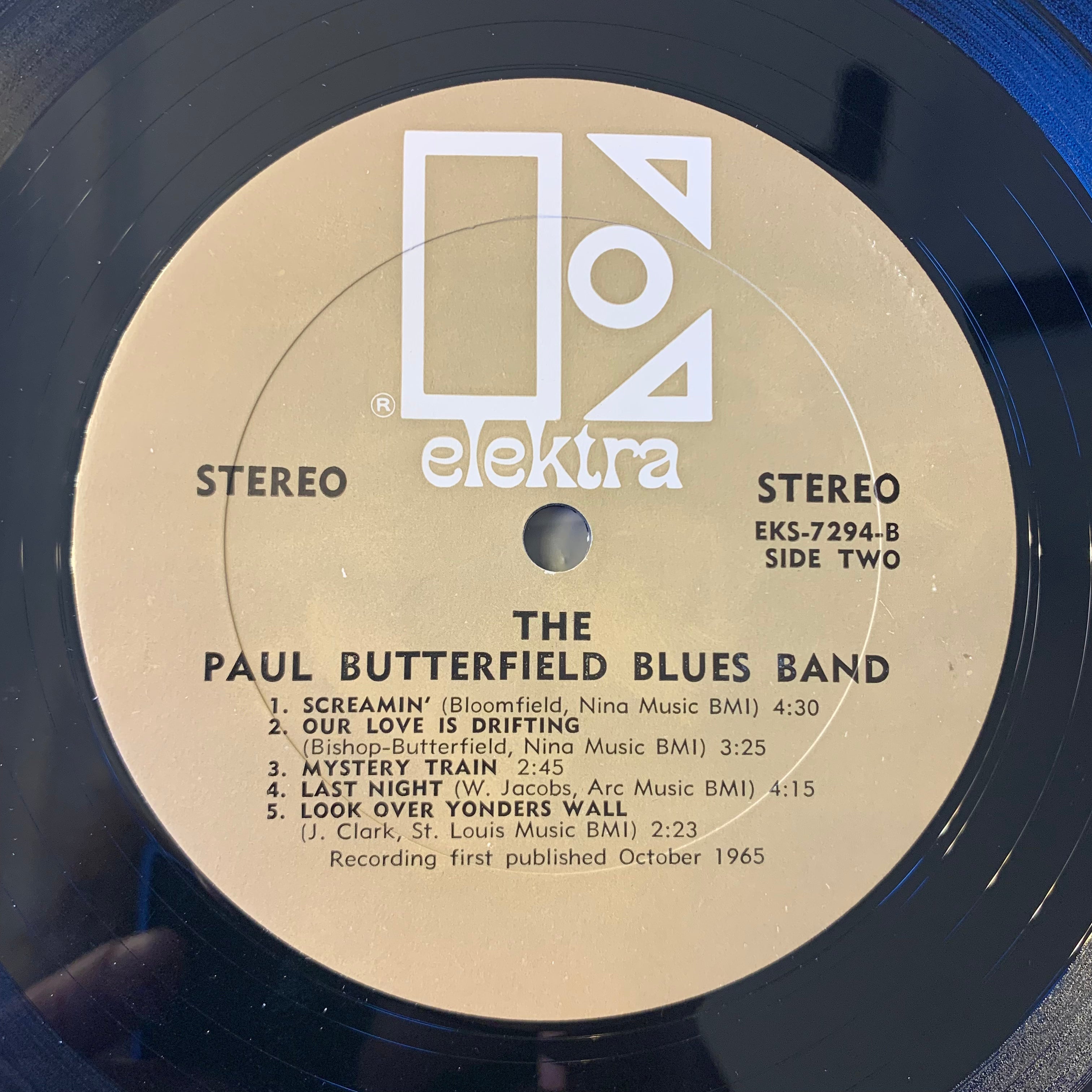 THE PAUL BUTTERFIELD BLUES BAND - SELF TITLED