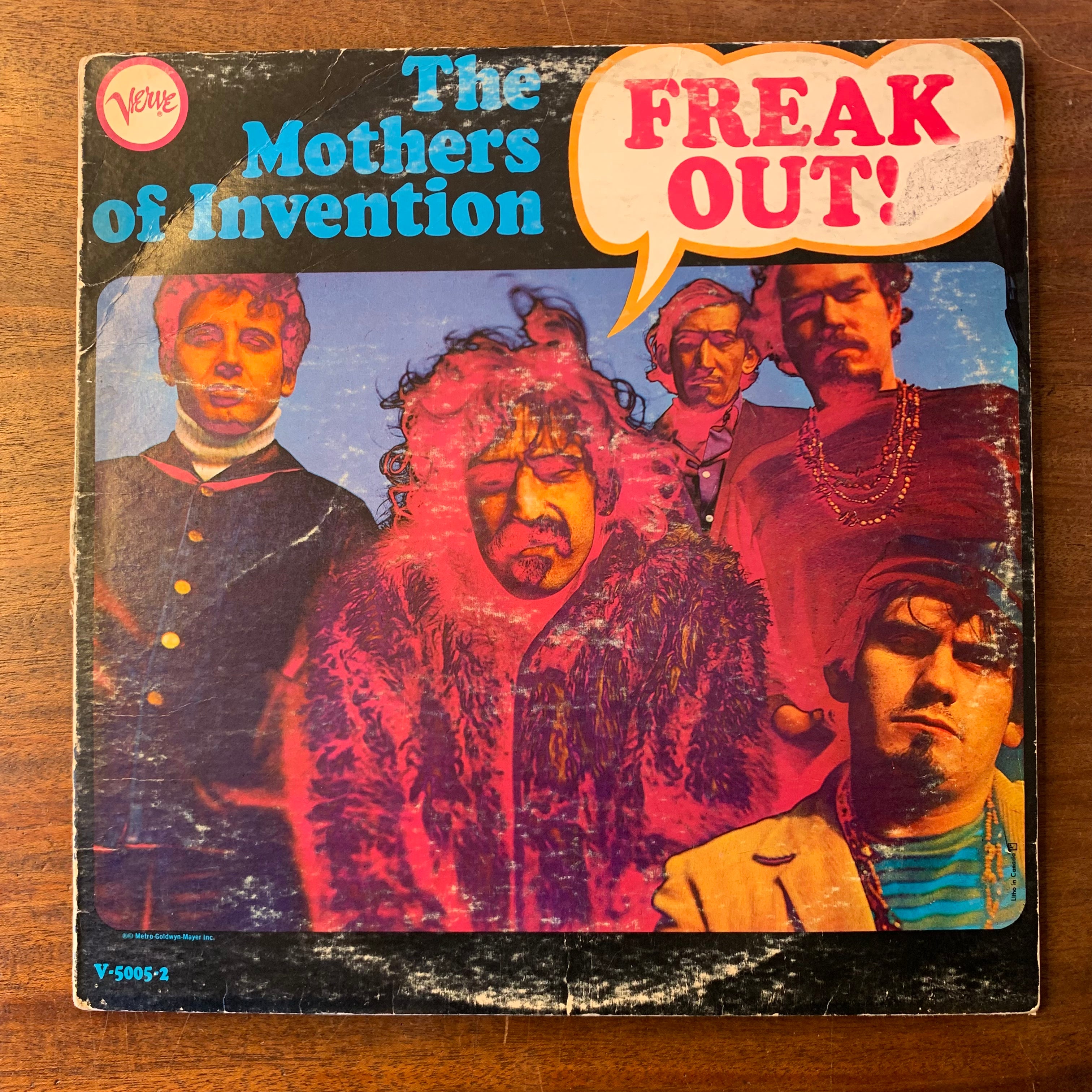 ZAPPA, FRANK - THE MOTHERS OF INVENTION - FREAK OUT!