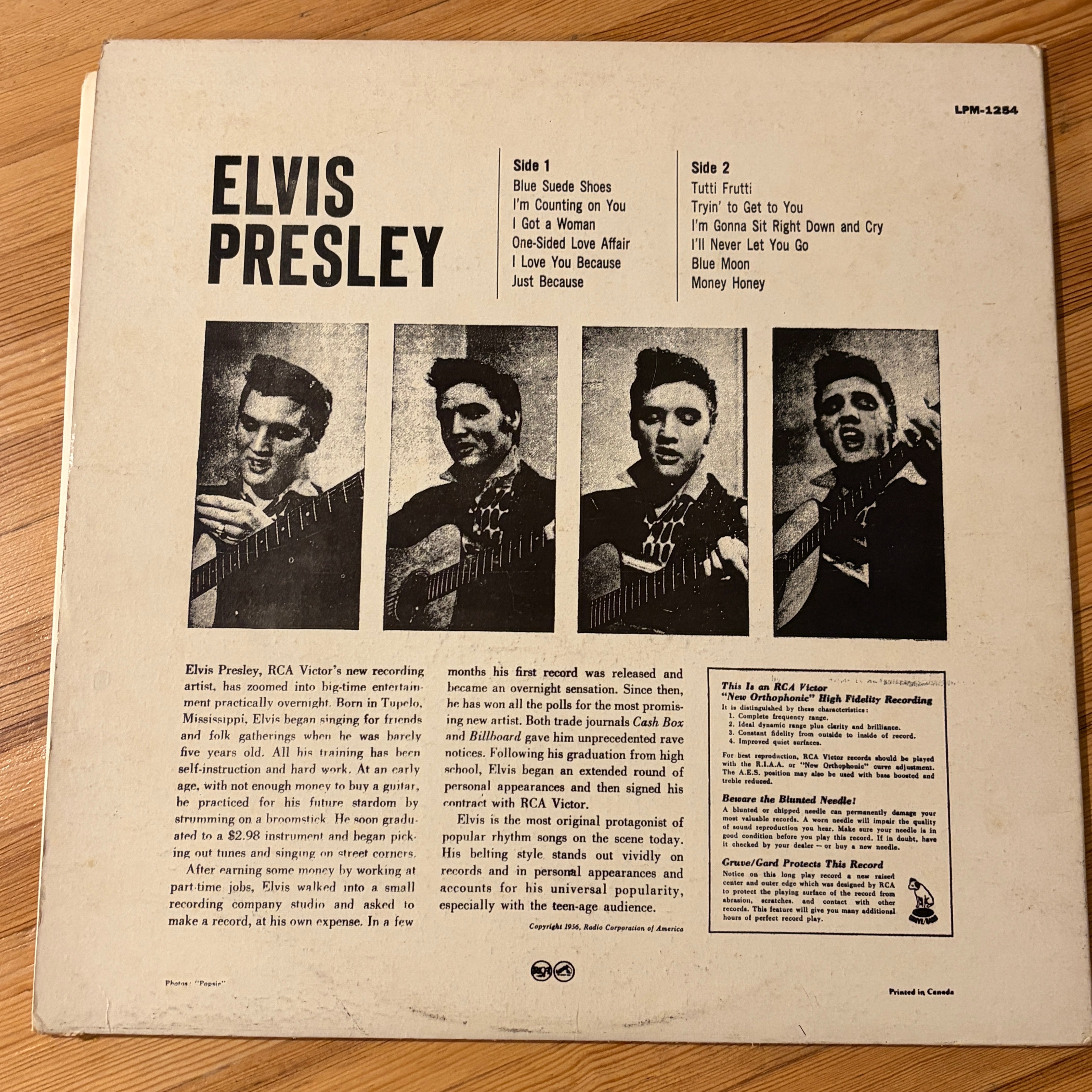 PRESLEY, ELVIS - ELVIS PRESLEY (MONO)