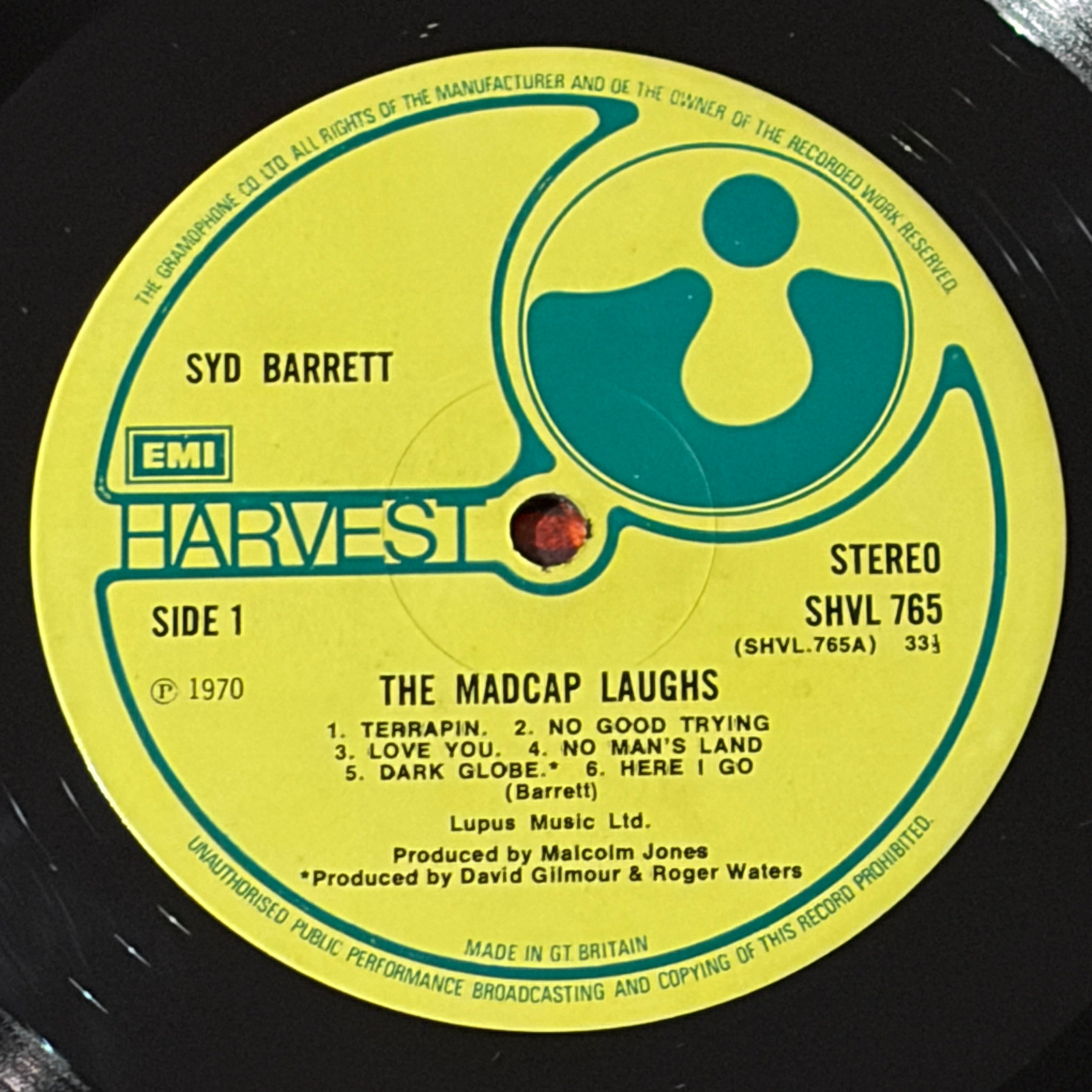 BARRETT, SYD - THE MADCAP LAUGHS