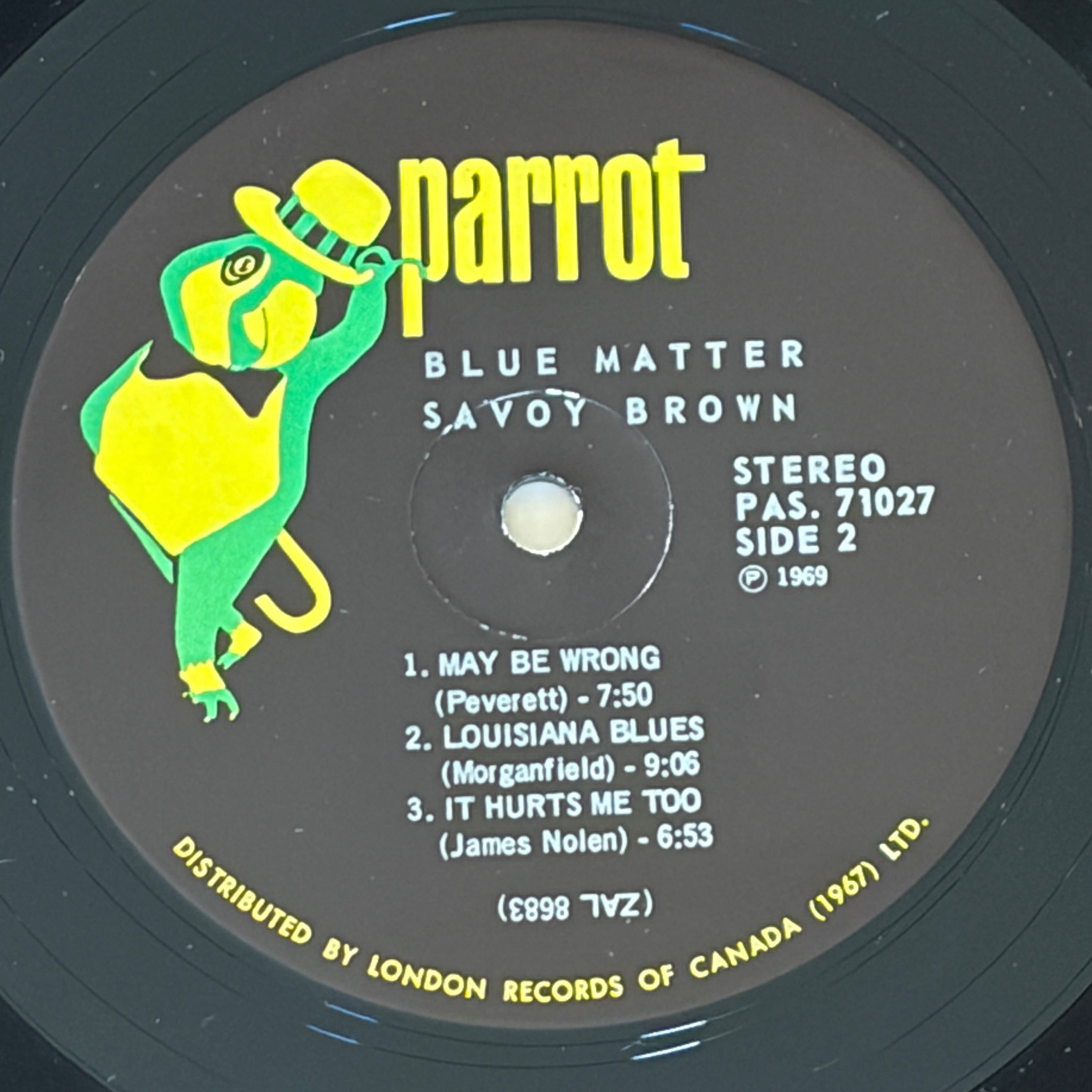 SAVOY BROWN - BLUE MATTER