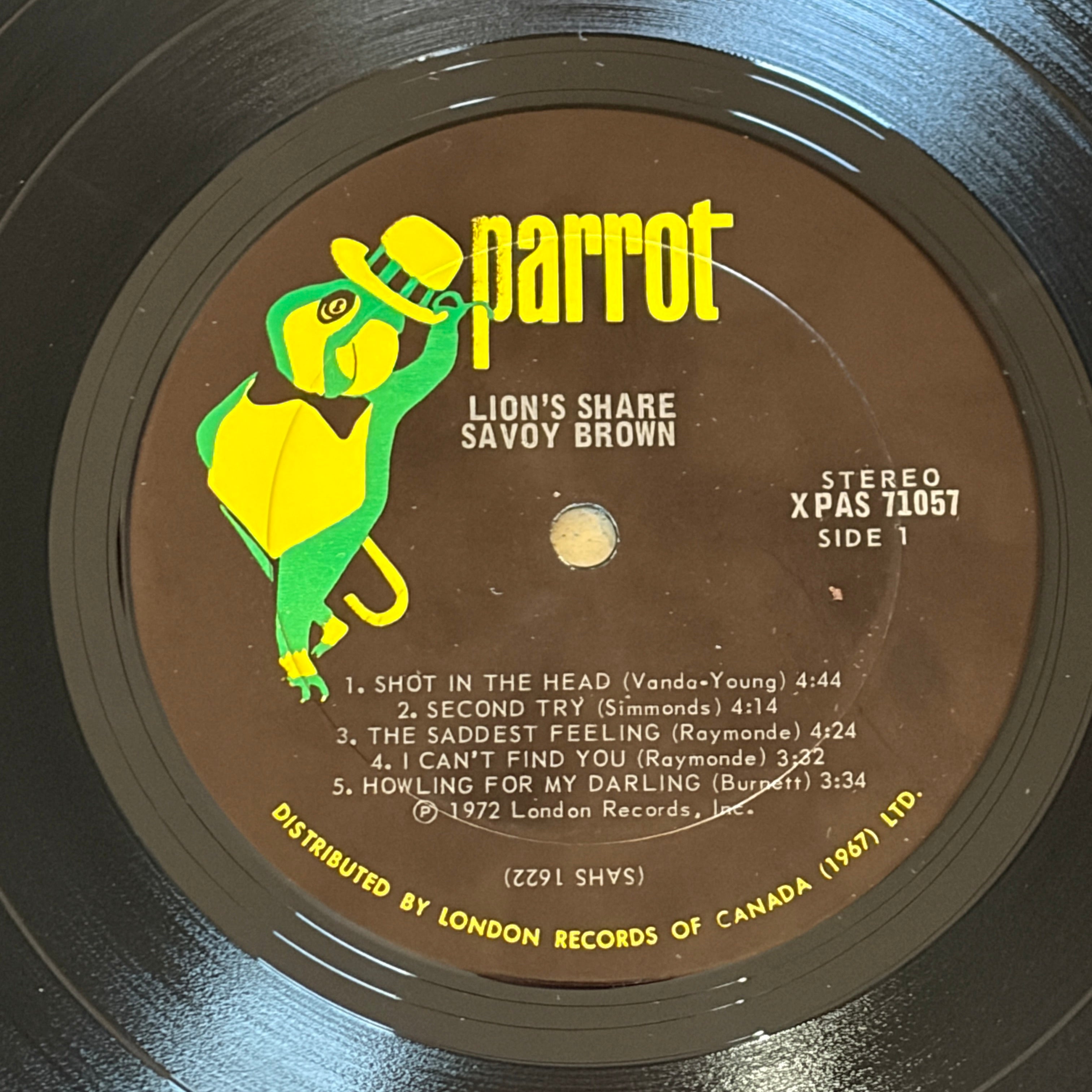 SAVOY BROWN - LION'S SHARE