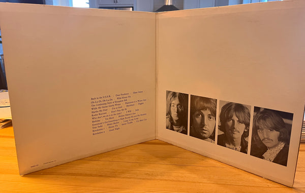 BEATLES, THE -  WHITE ALBUM - 1971 reissue