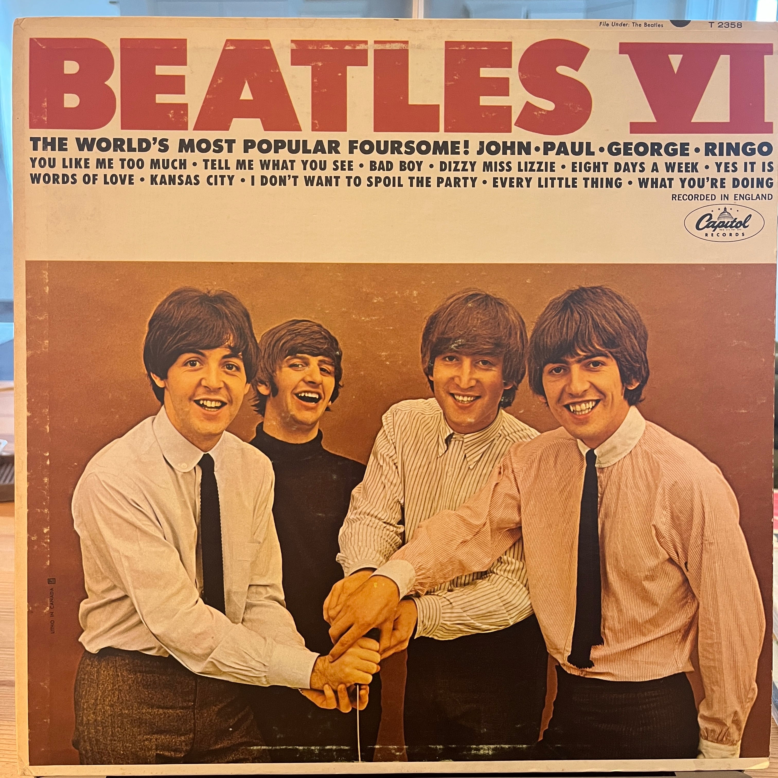 BEATLES, THE - BEATLES VI - 1965 mono