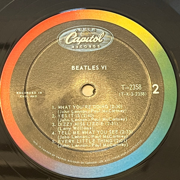 BEATLES, THE - BEATLES VI - 1965 mono