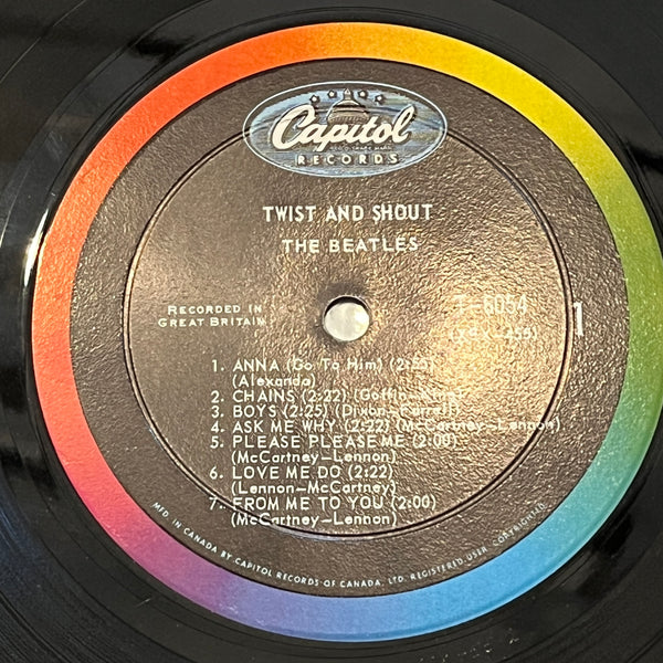 BEATLES, THE - TWIST AND SHOUT - 1964 mono