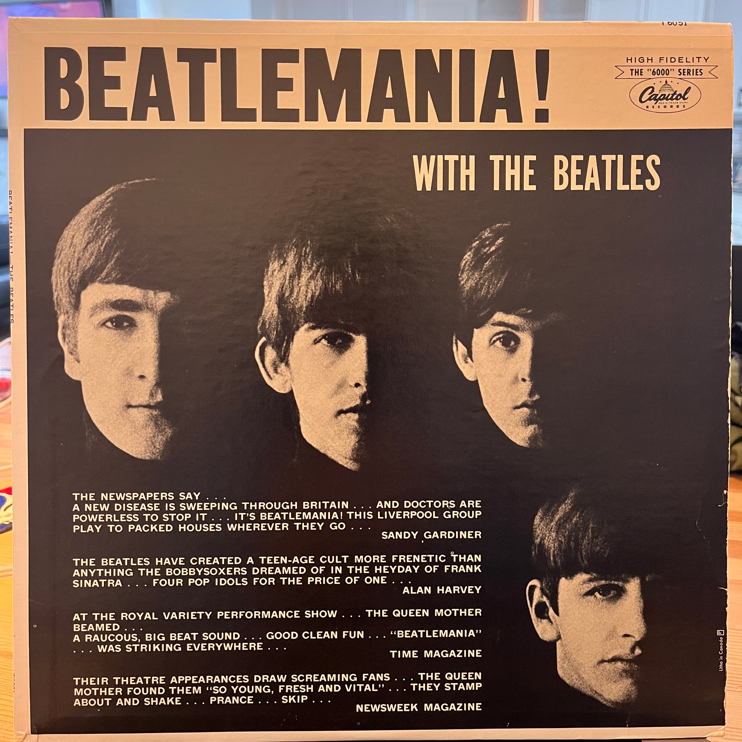 BEATLES, THE  - BEATLEMANIA! 1963 mono