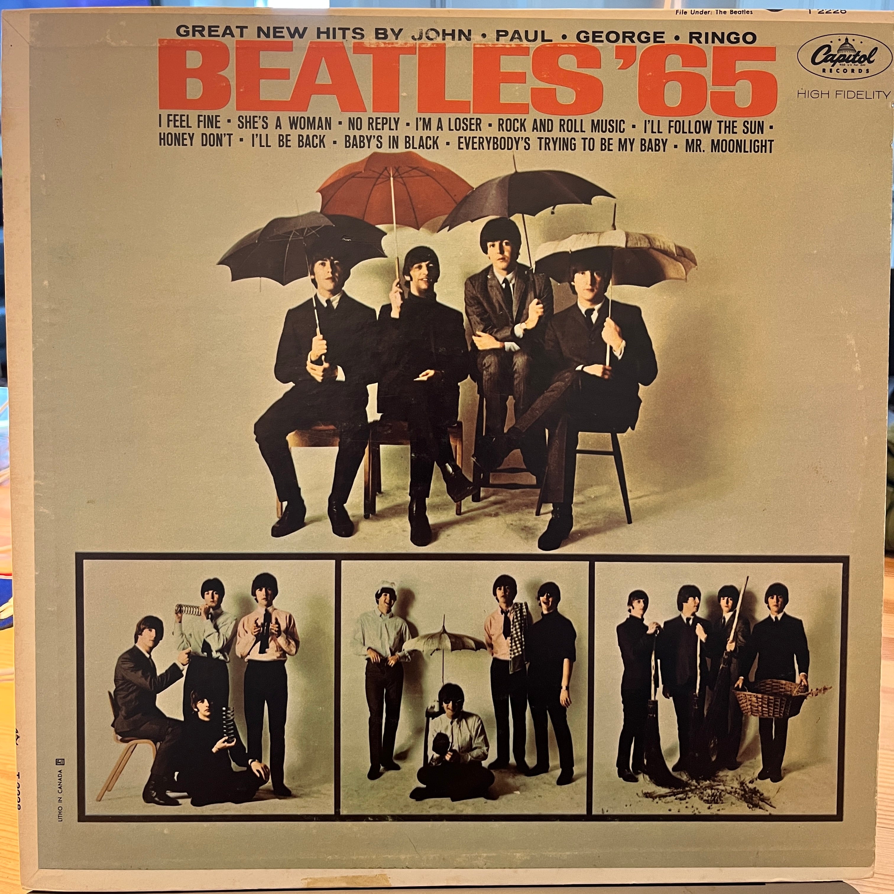 BEATLES, THE - BEATLES '65 - 1964 mono