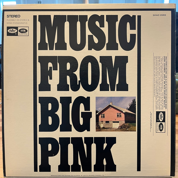 BAND, THE - MUSIC FROM BIG PINK - 1968