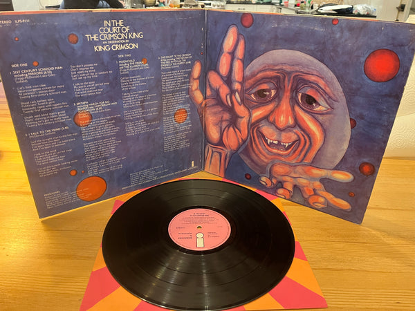 KING CRIMSON - IN THE COURT OF THE - 1969 1st UK