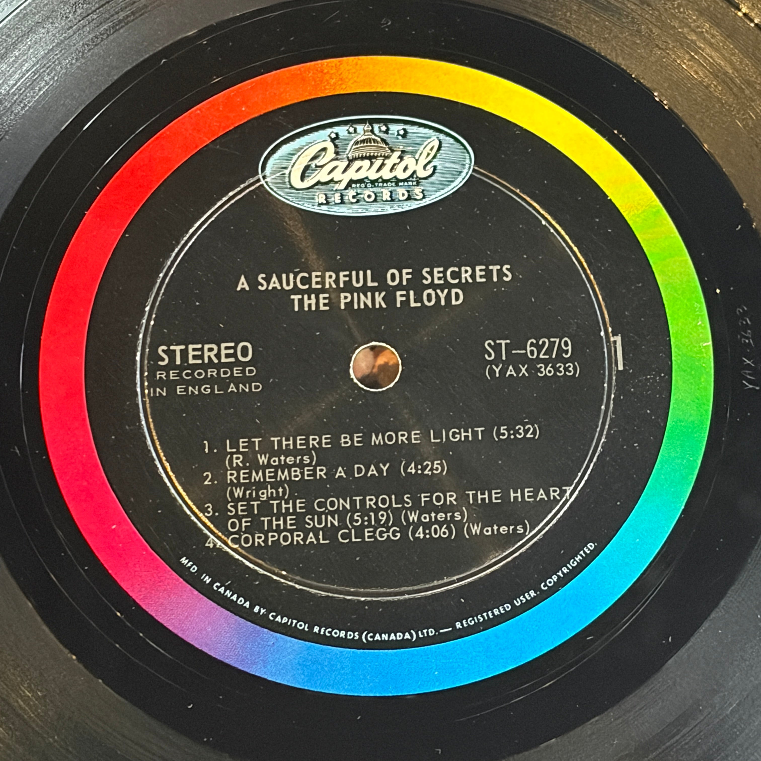 PINK FLOYD - A SAUCERFUL OF SECRETS