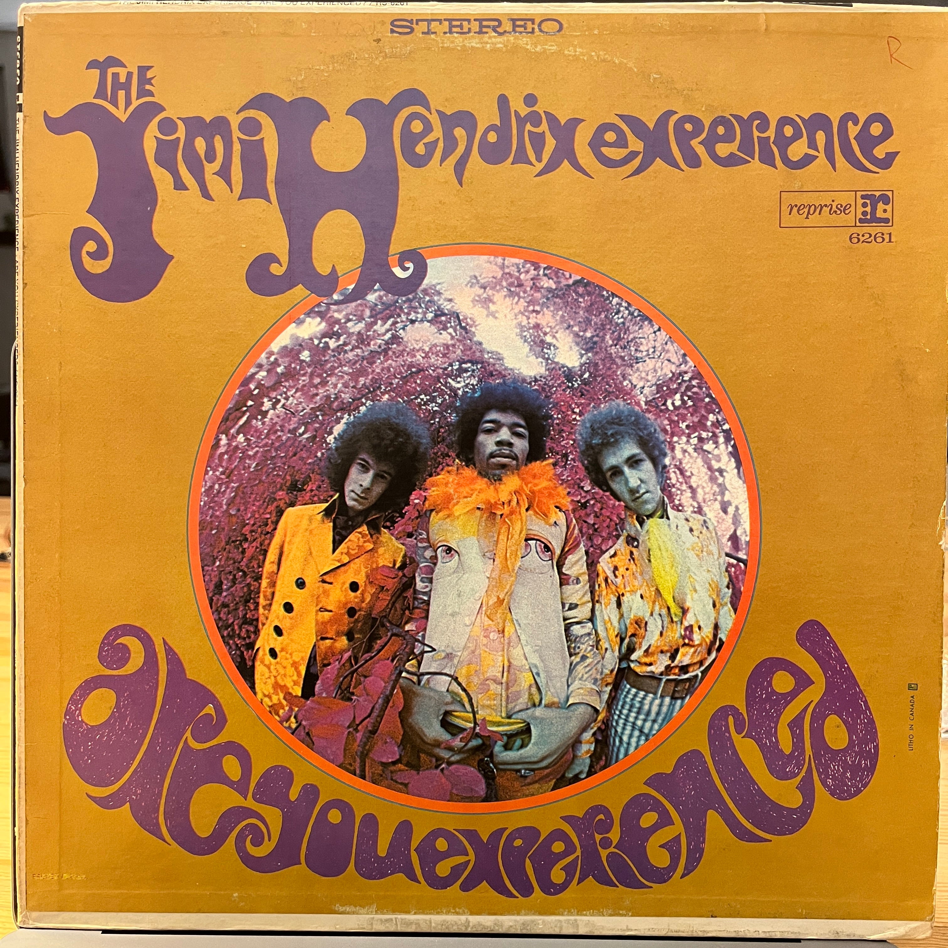 HENDRIX, JIMI - ARE YOU EXPERIENCED - 1967 1st Stereo